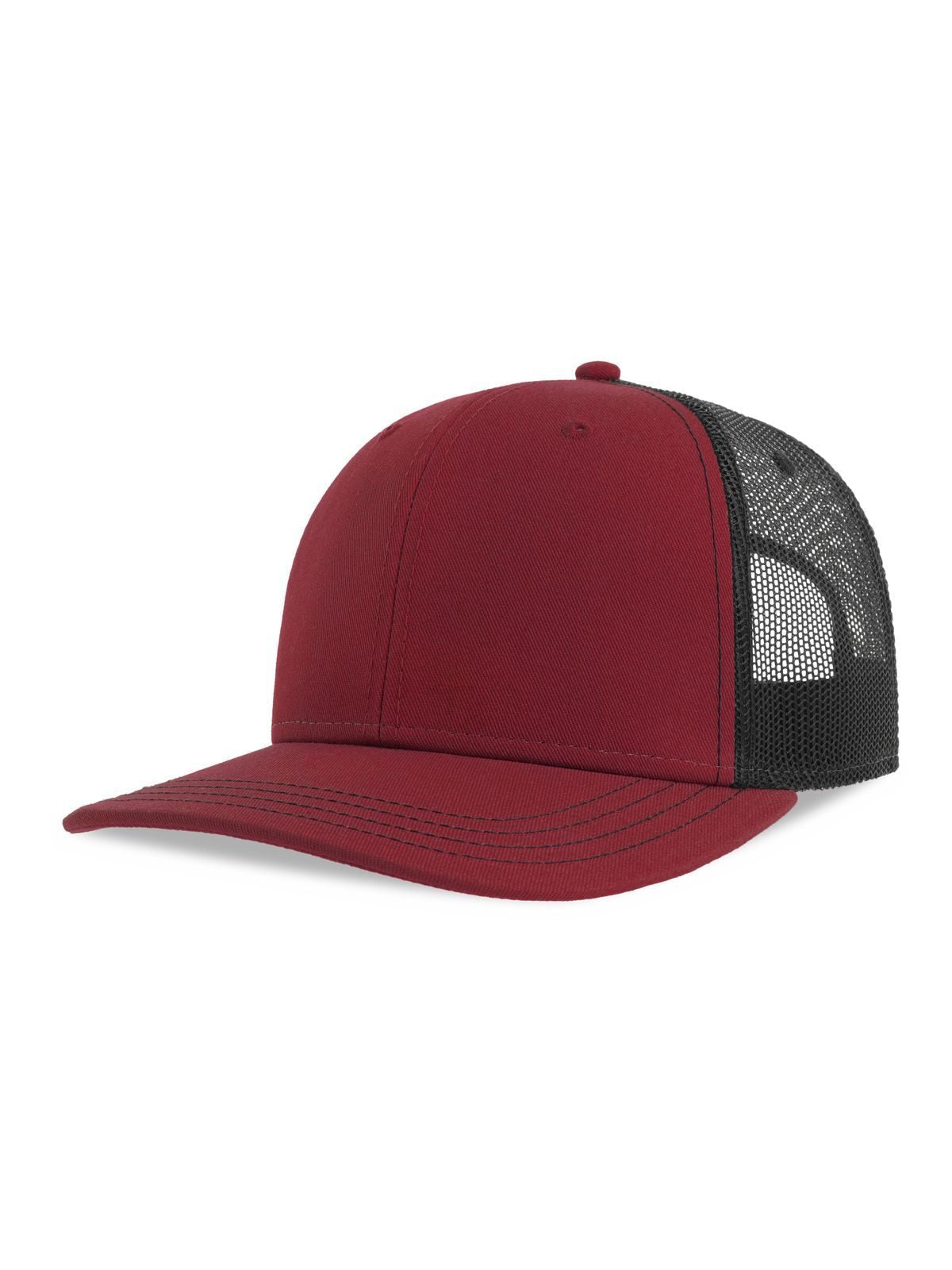 Trucker Caps Sonic-S cardinal-Schwarz bestickbar und bedruckbar – LA1970