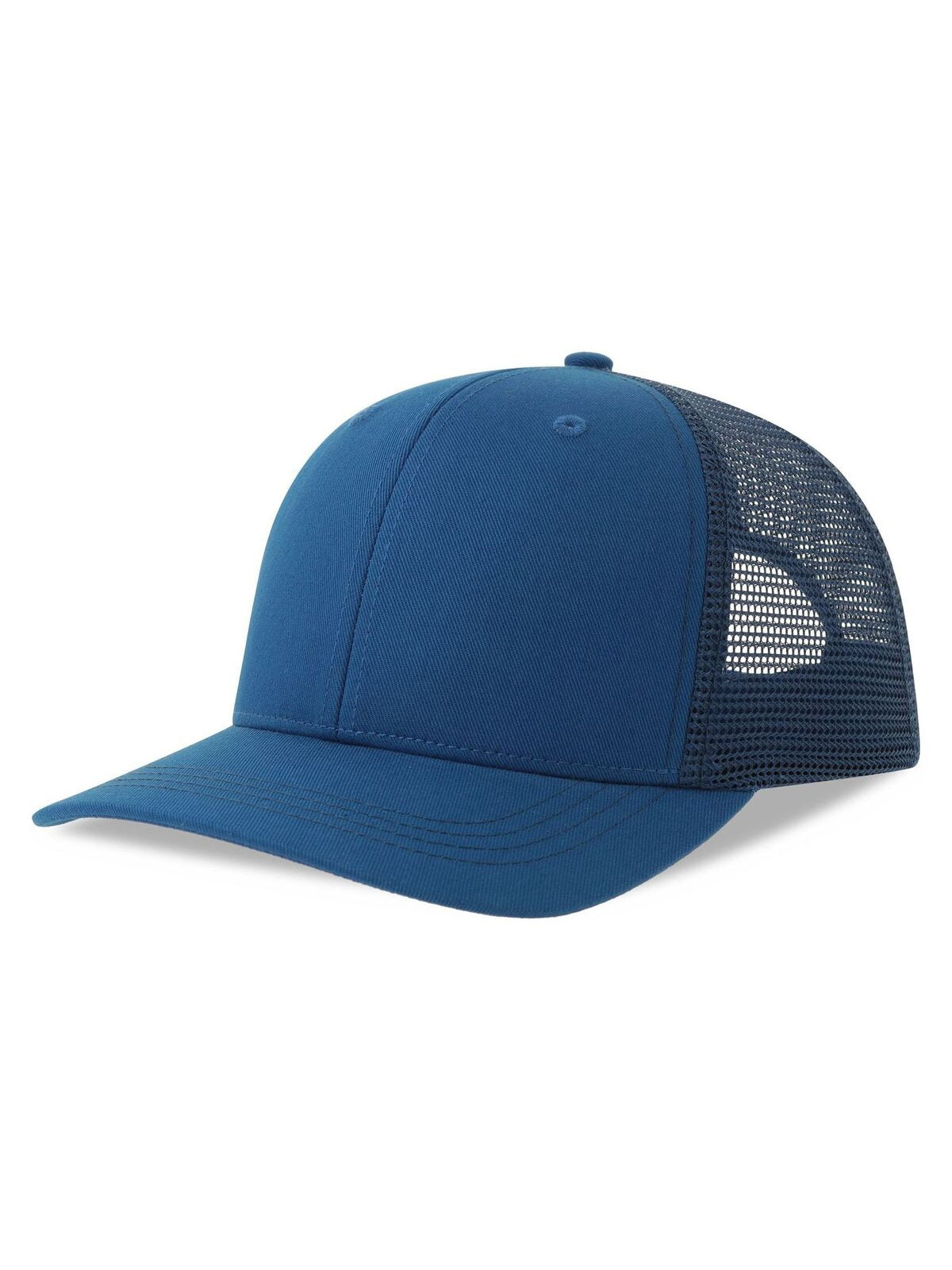 Trucker Caps Sonic-S Royalblaublau-Royalblaublau bestickbar und bedruckbar – LA1970