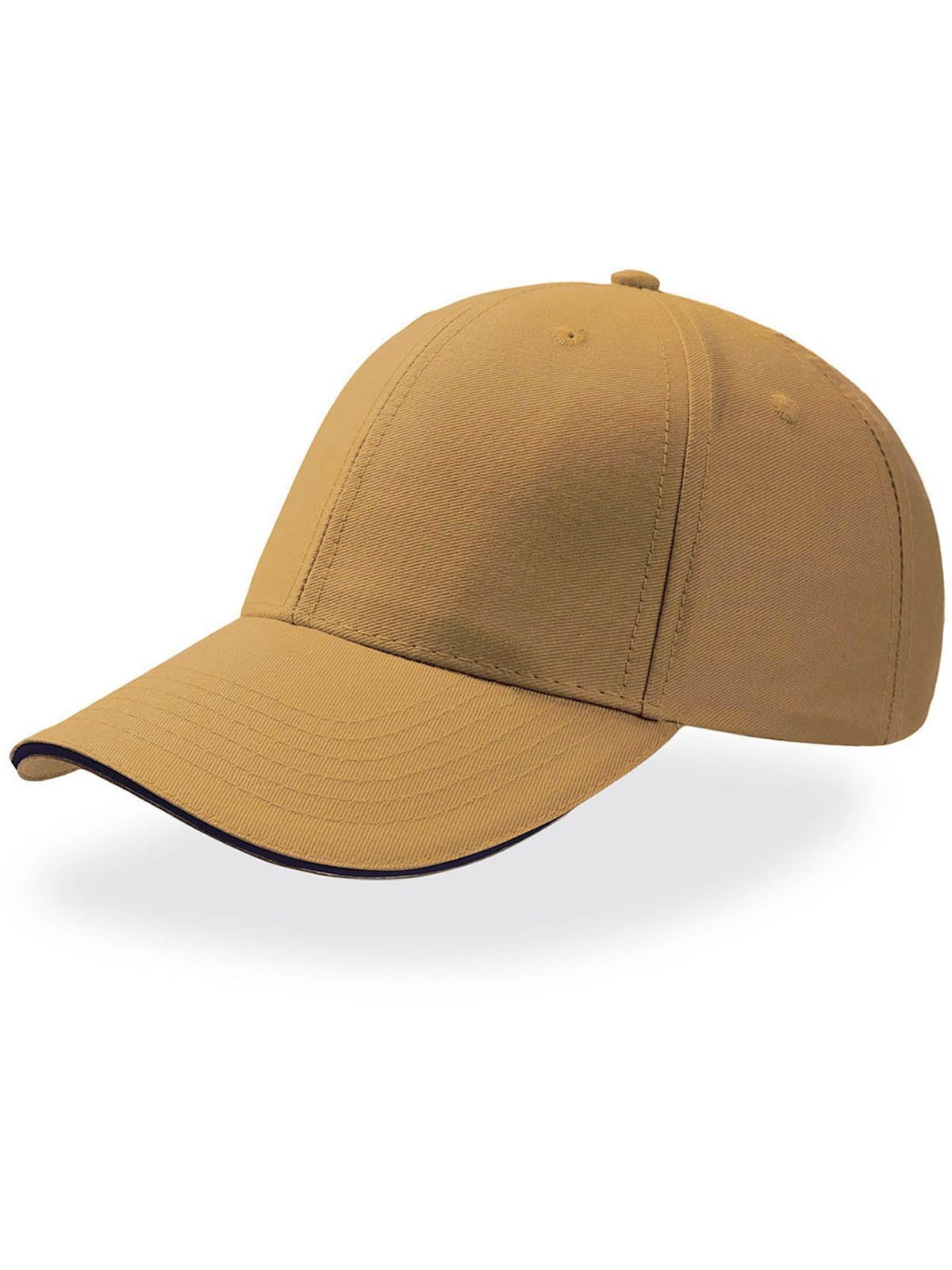 Baseball Caps Sport Sandwich Khaki bestickbar und bedruckbar – LA1970