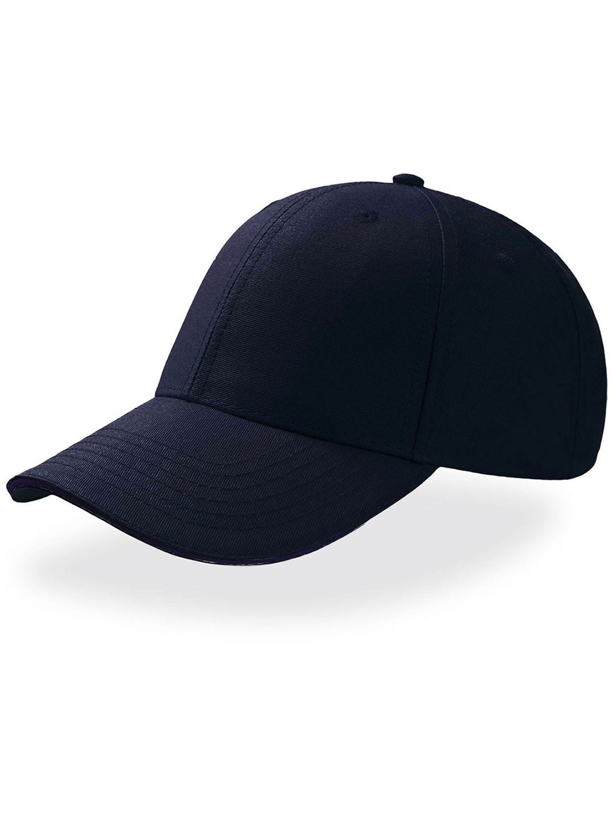 Baseball Caps Sport Sandwich Marineblau-Marineblau bestickbar und bedruckbar – LA1970