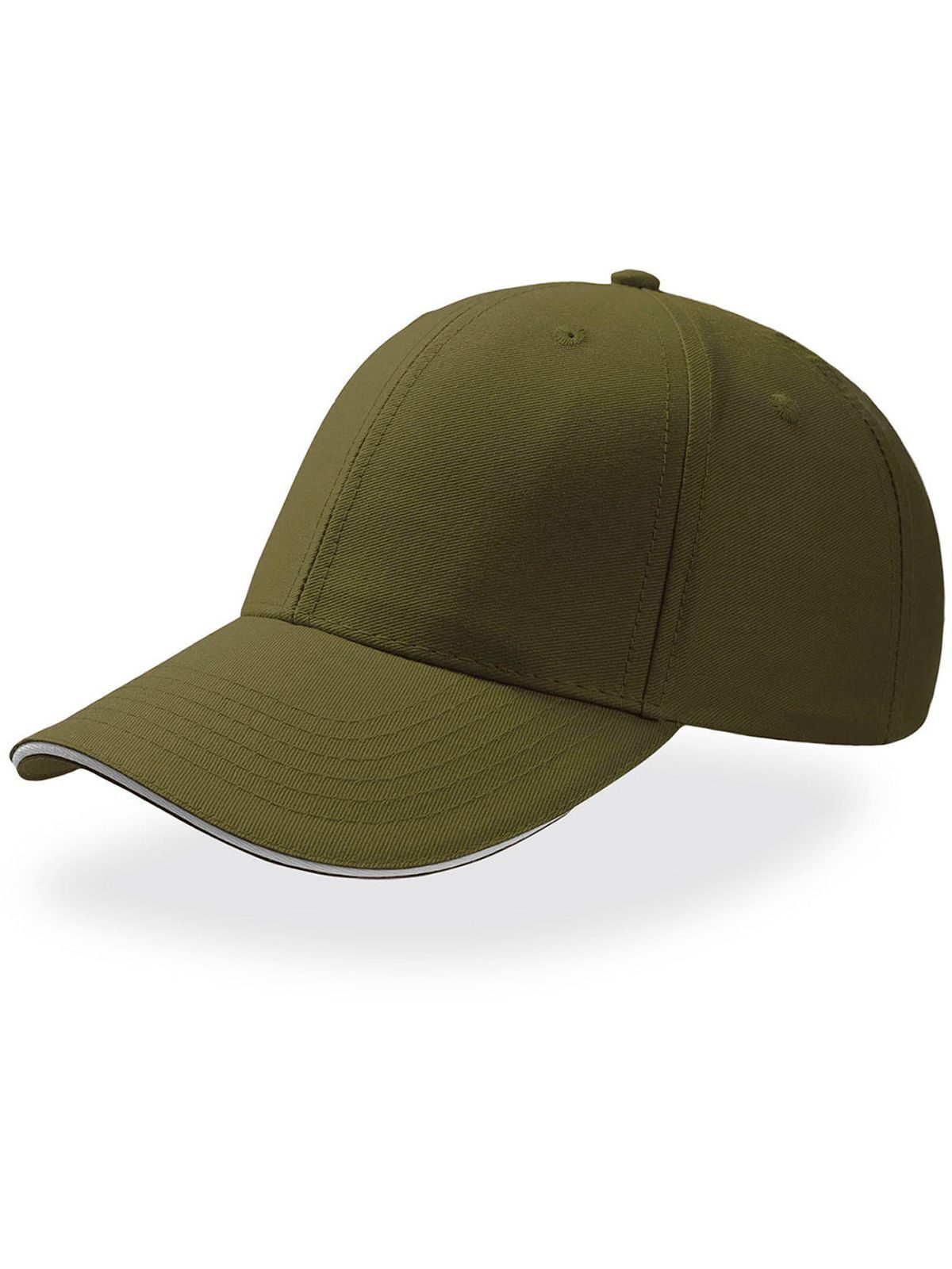 Baseball Caps Sport Sandwich Oliv bestickbar und bedruckbar – LA1970