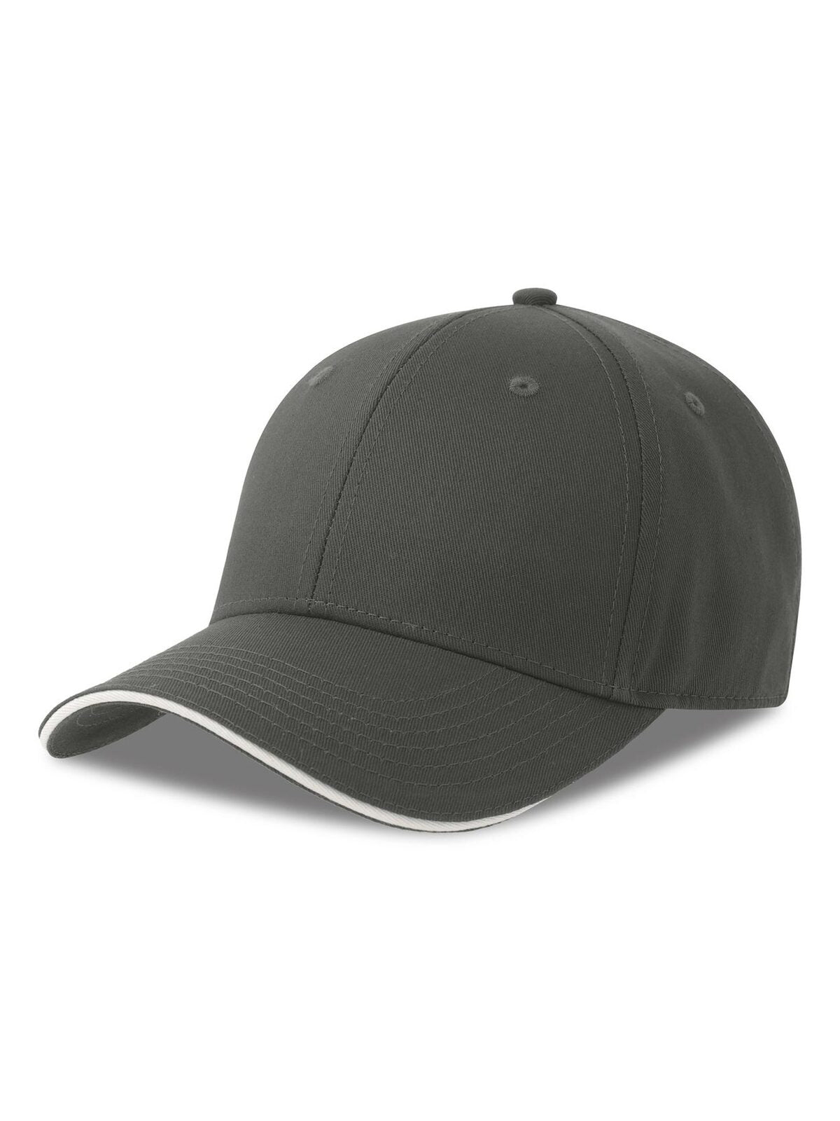 Baseball Caps Sport sandwich-S Dunkelgrau bestickbar und bedruckbar – LA1970