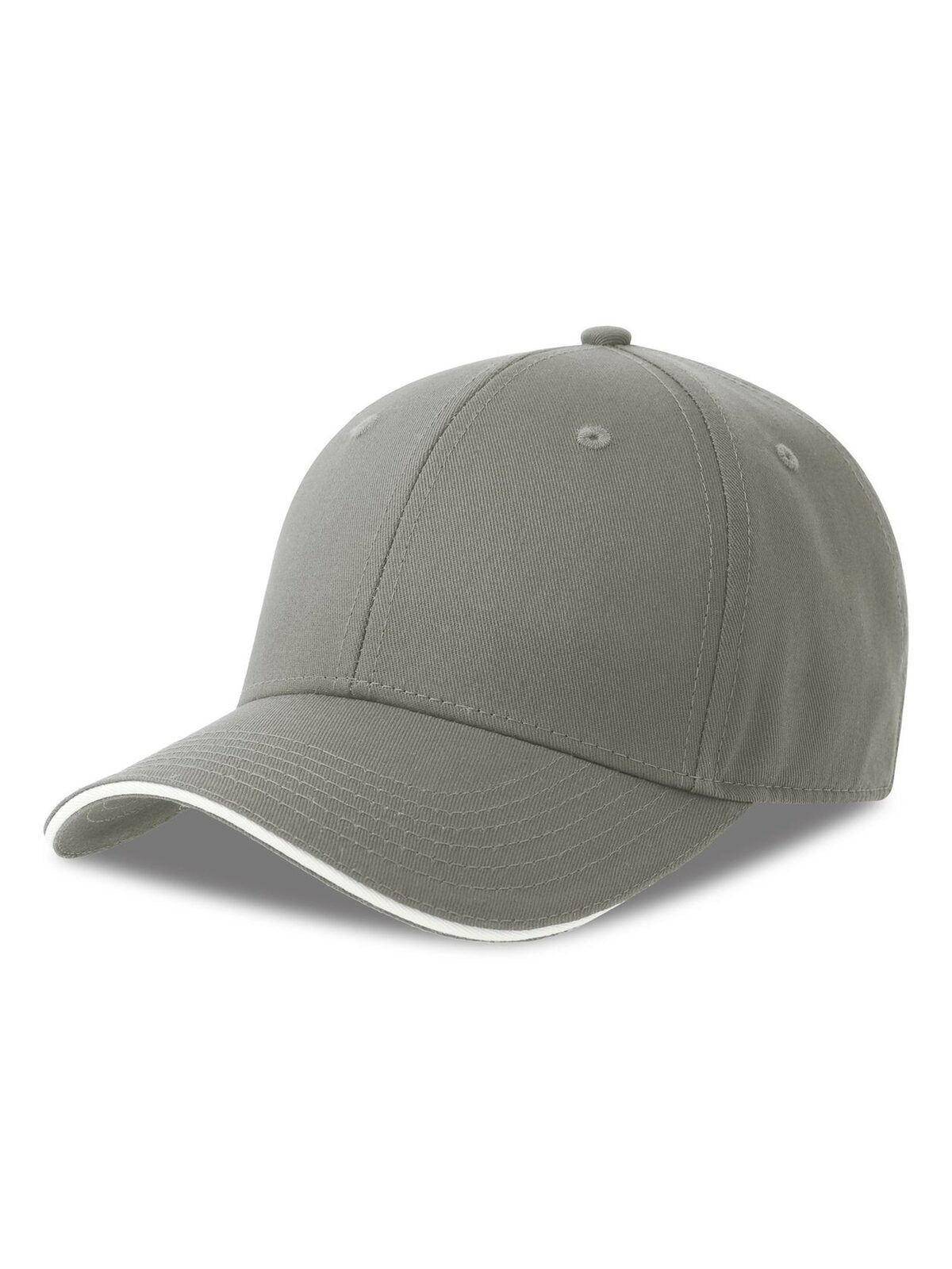 Baseball Caps Sport sandwich-S Grau bestickbar und bedruckbar – LA1970