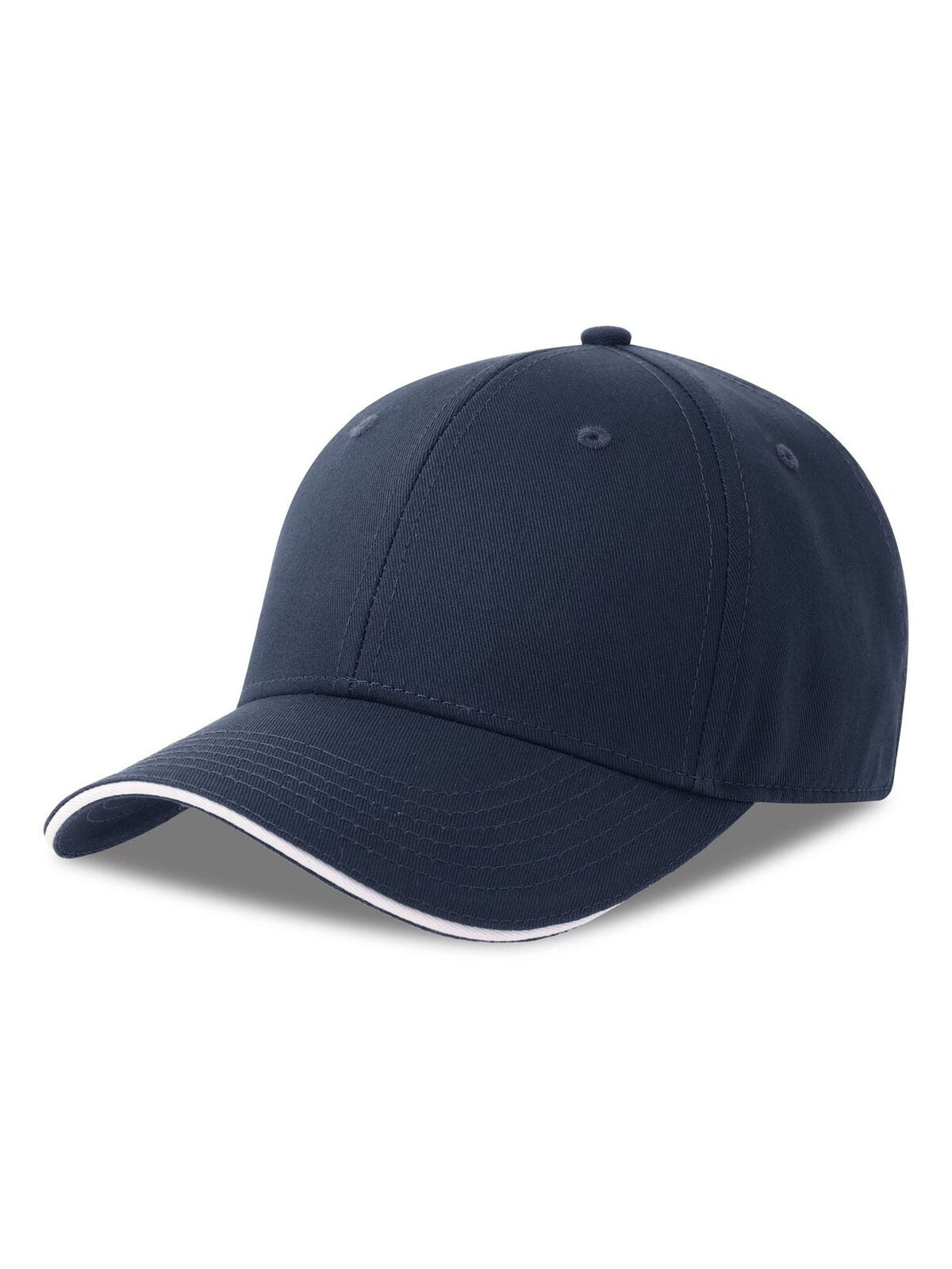Baseball Caps Sport sandwich-S Marineblau bestickbar und bedruckbar – LA1970