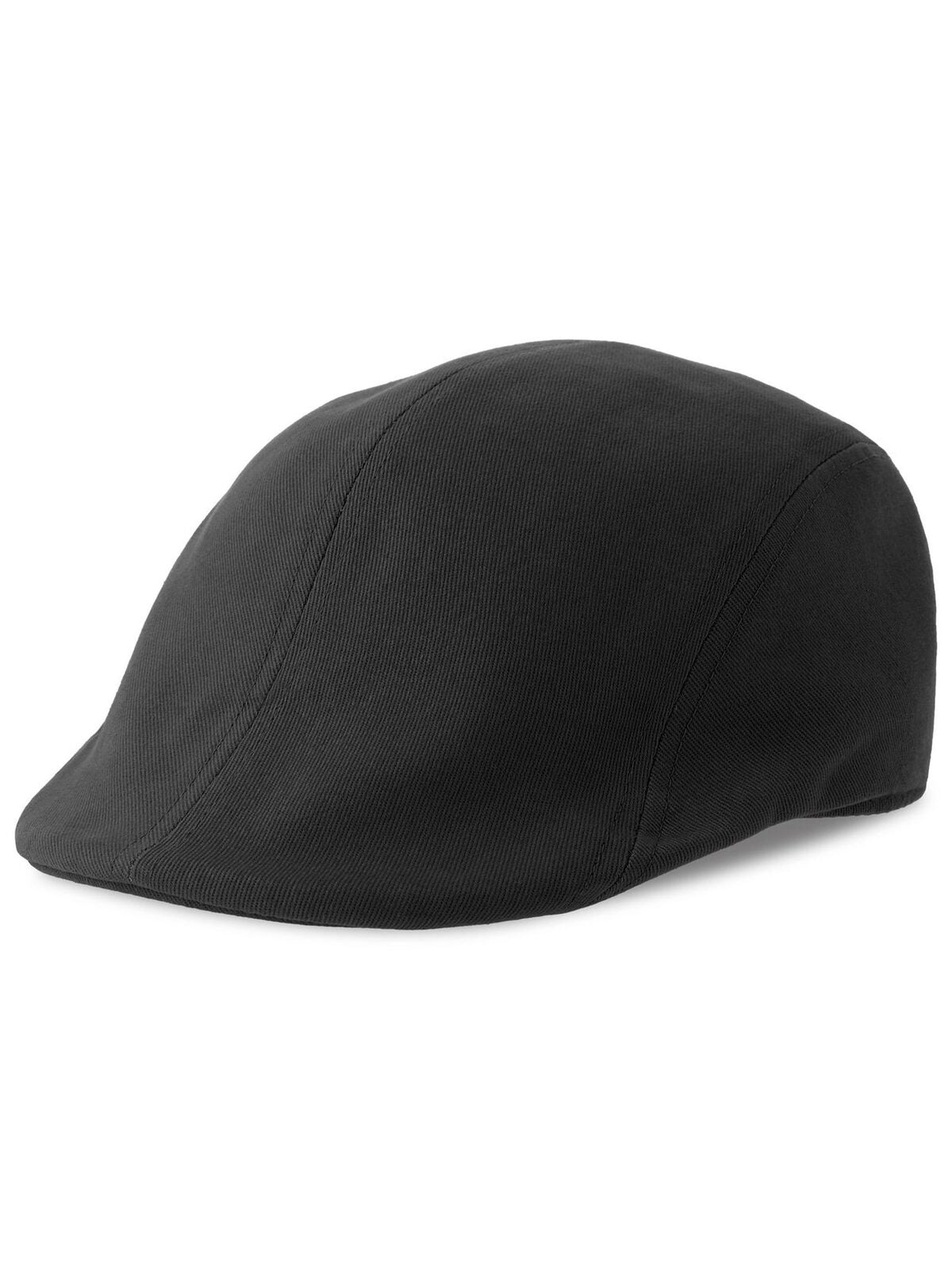 Flat Caps Swing-S Schwarz bestickbar und bedruckbar – LA1970