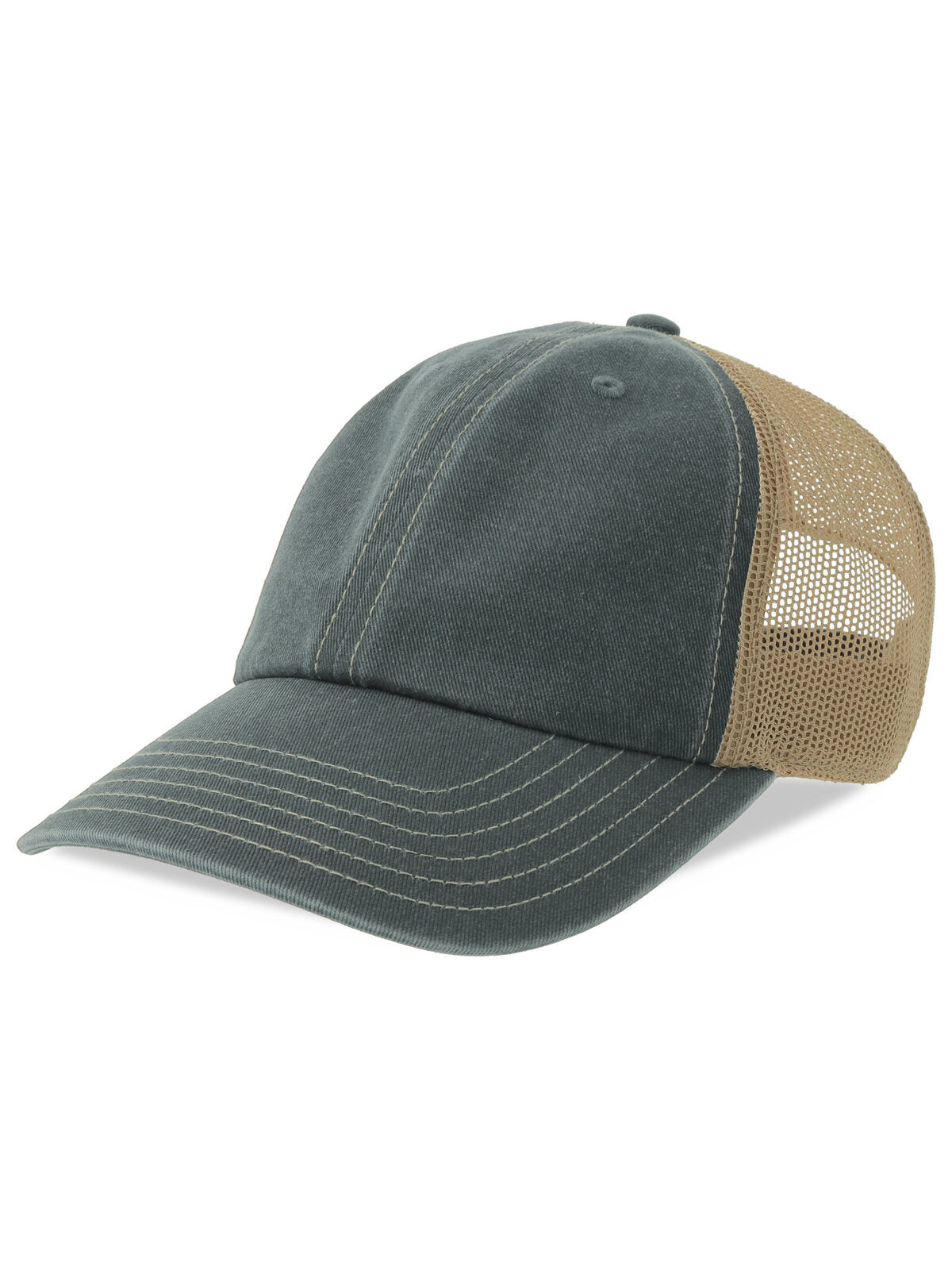 Baseball Caps Teon Marineblau-khaki bestickbar und bedruckbar – LA1970