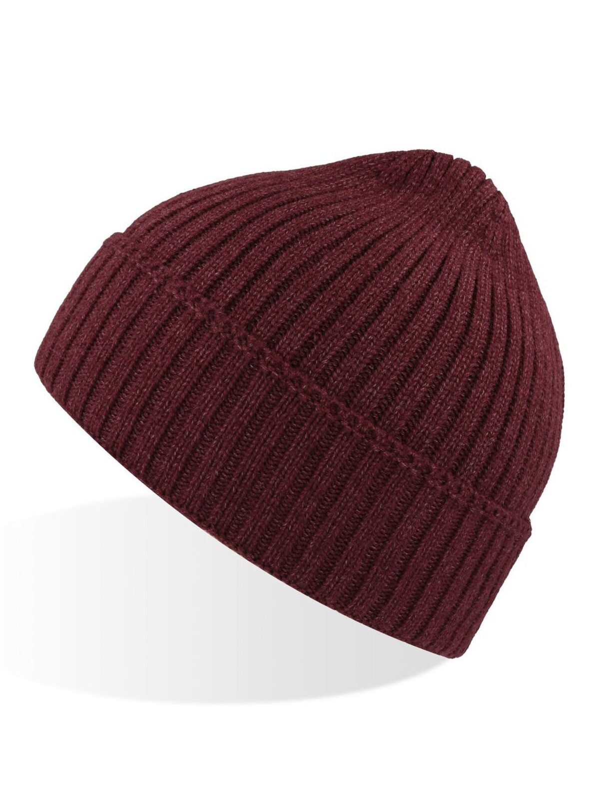 Beanies Viral burgundy melange bestickbar und bedruckbar – LA1970