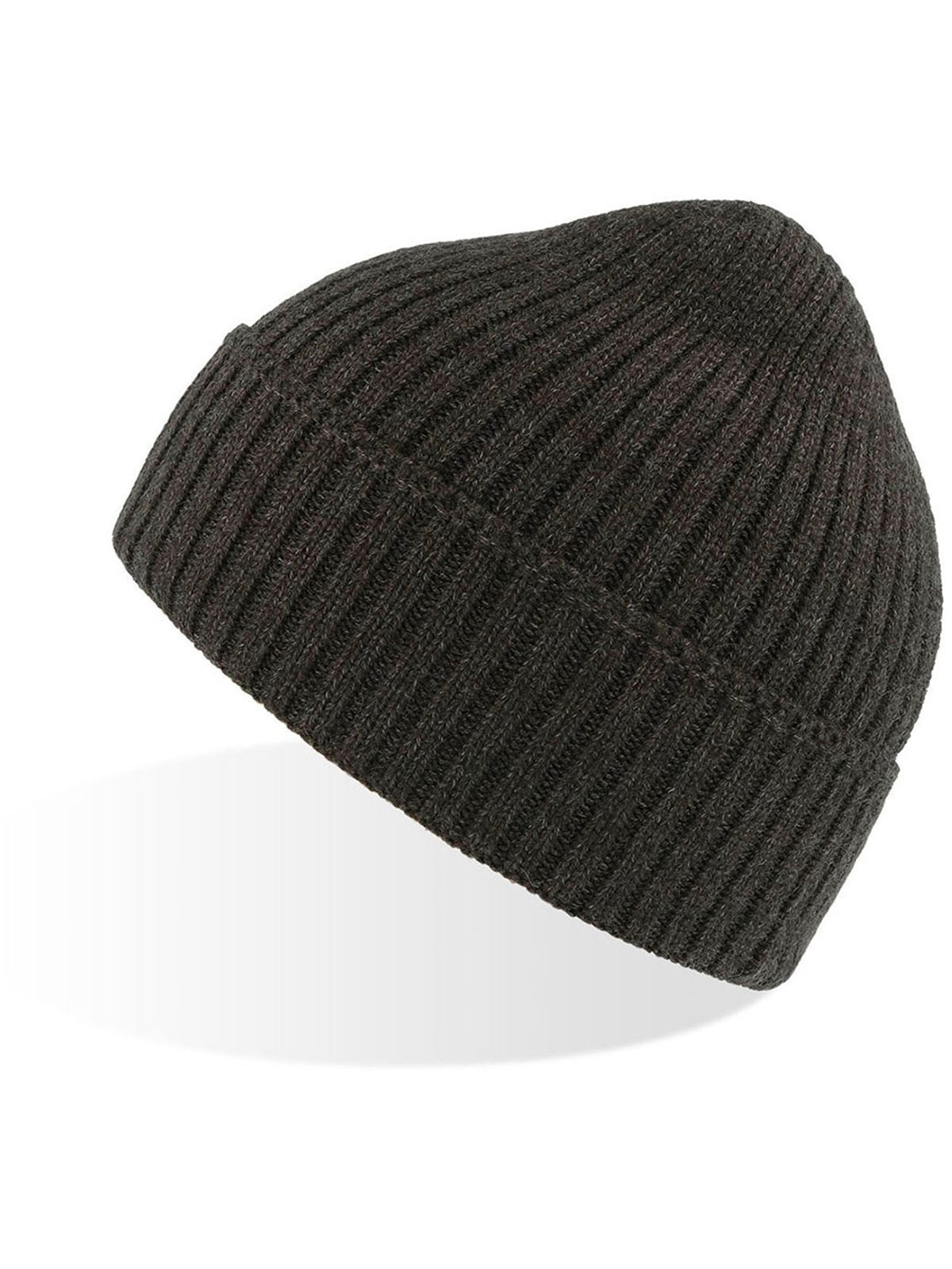 Beanies Viral dark Grau-melange bestickbar und bedruckbar – LA1970