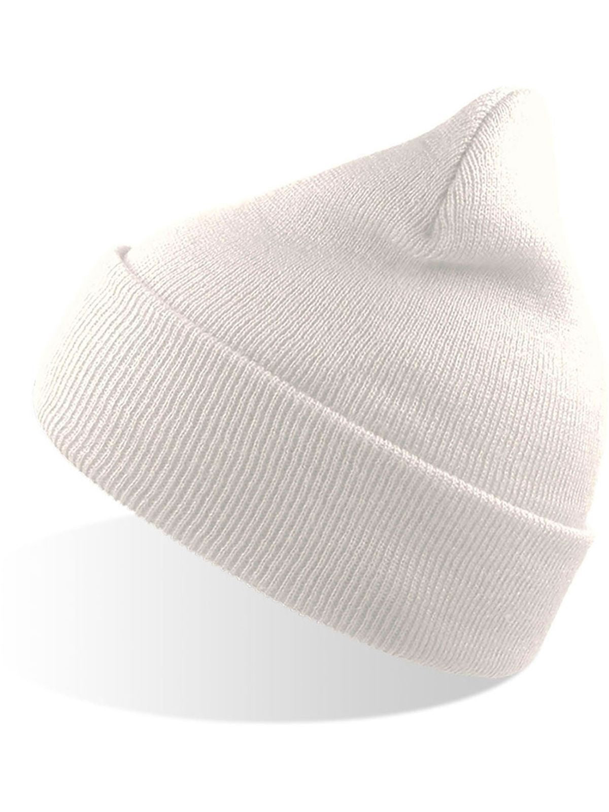 Beanies Wind Weiß bestickbar und bedruckbar – LA1970