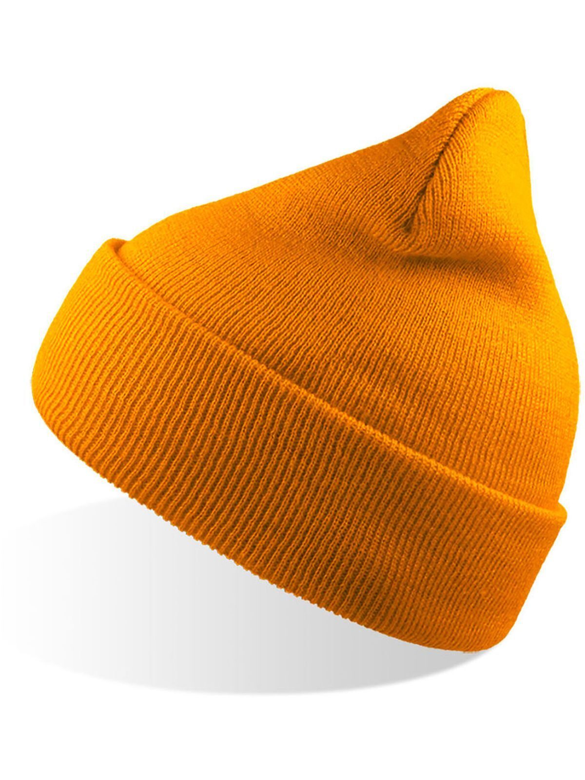 Beanies Wind Senfgelb bestickbar und bedruckbar – LA1970