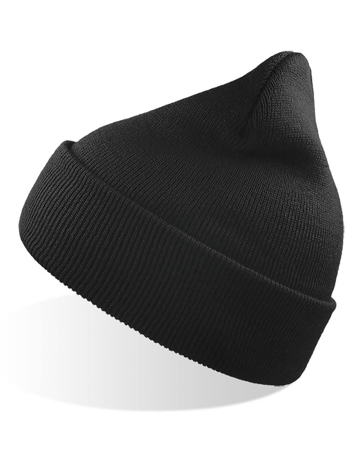 Beanies Wind Schwarz bestickbar und bedruckbar – LA1970