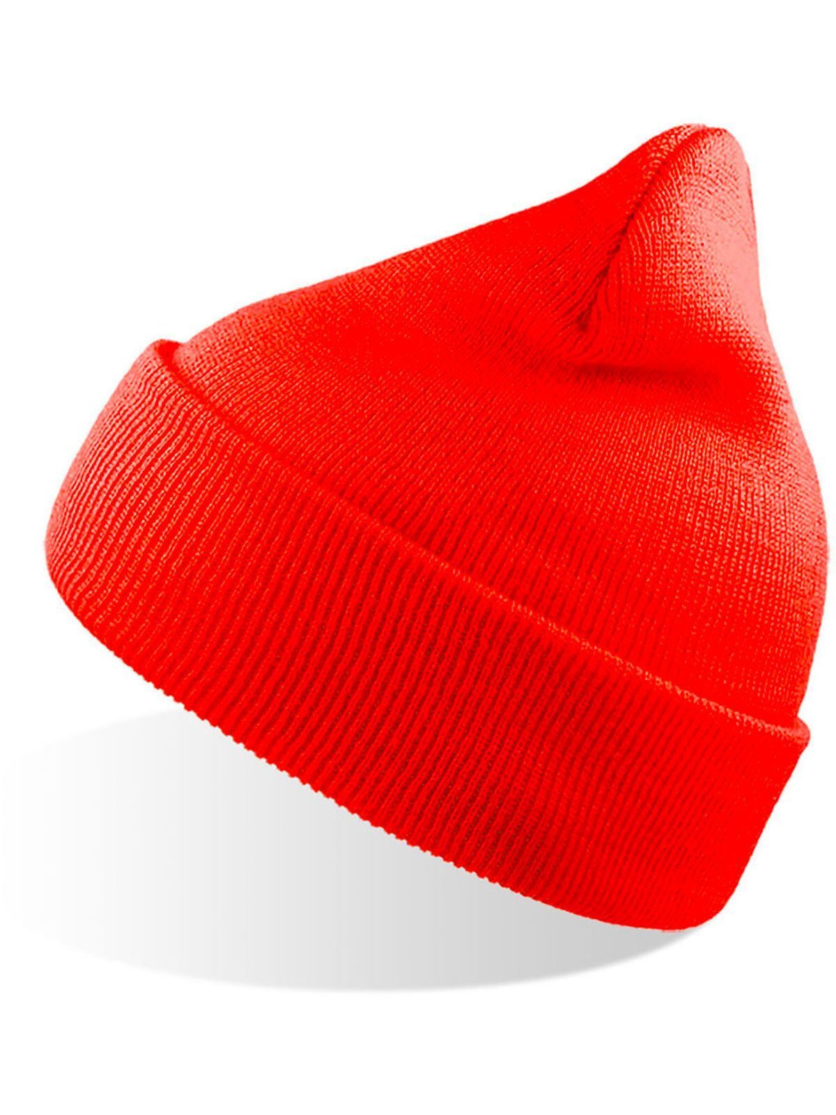 Beanies Wind coral Rot bestickbar und bedruckbar – LA1970