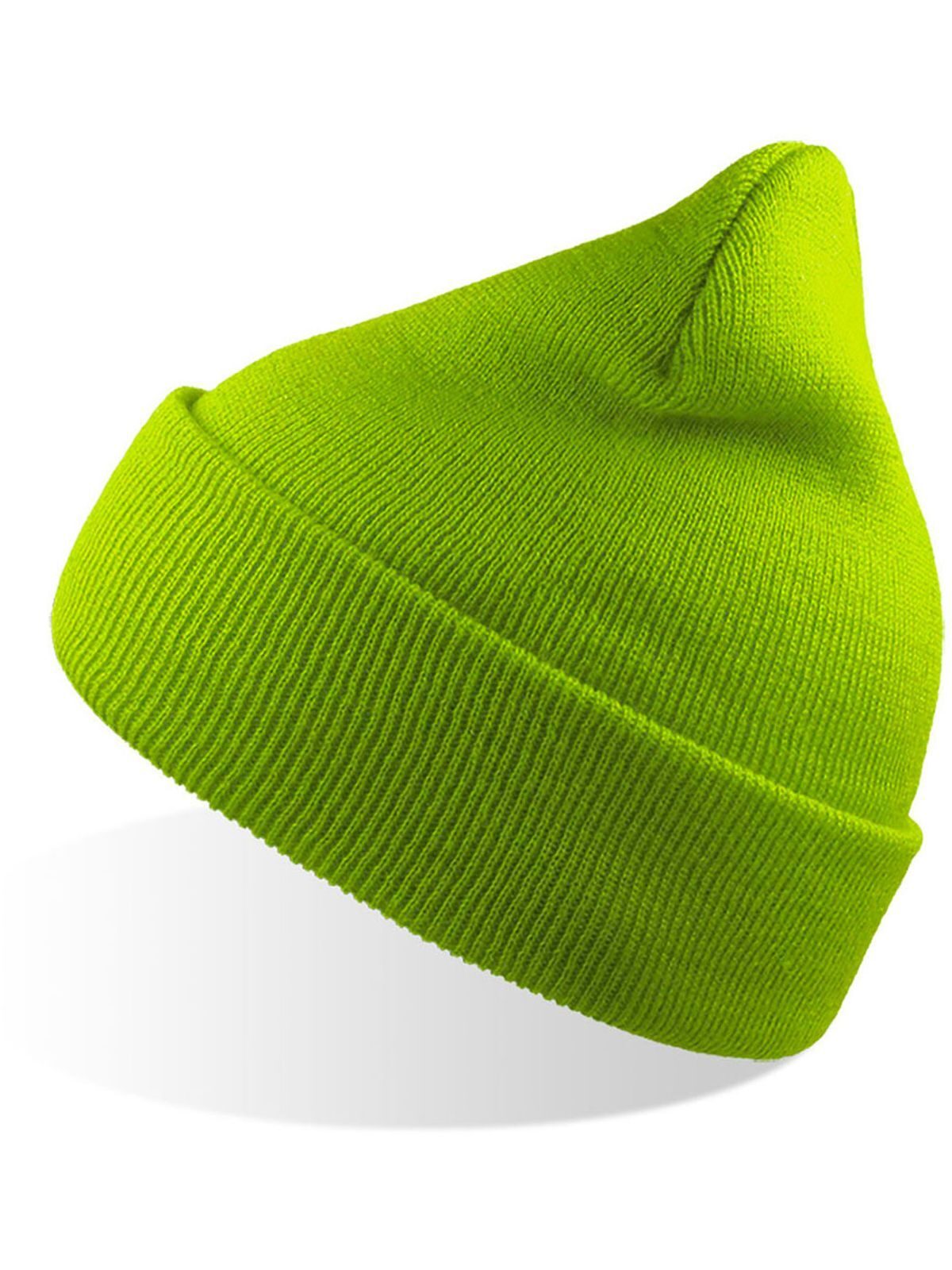Beanies Wind lime green bestickbar und bedruckbar – LA1970