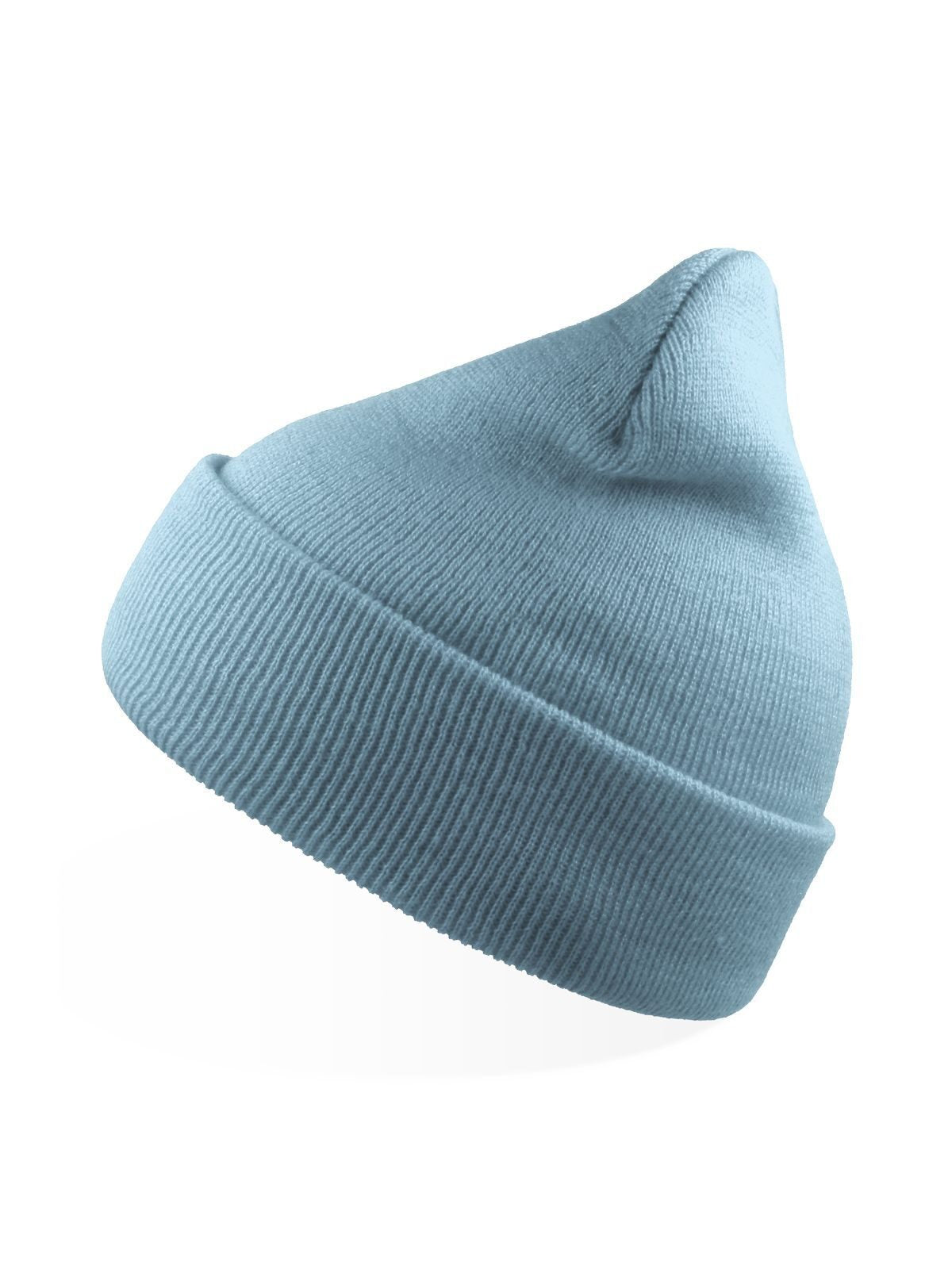 Beanies Wind-S Hellblau bestickbar und bedruckbar – LA1970