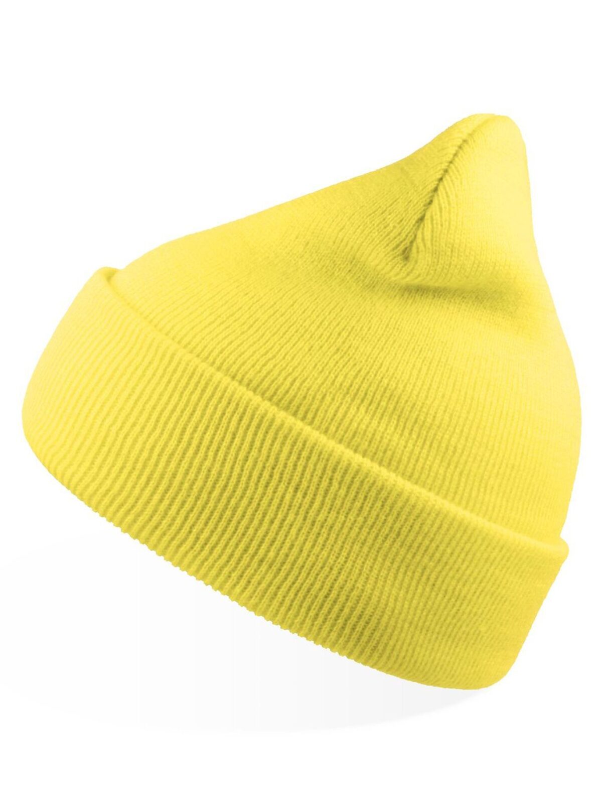 Beanies Wind-S light yellow bestickbar und bedruckbar – LA1970