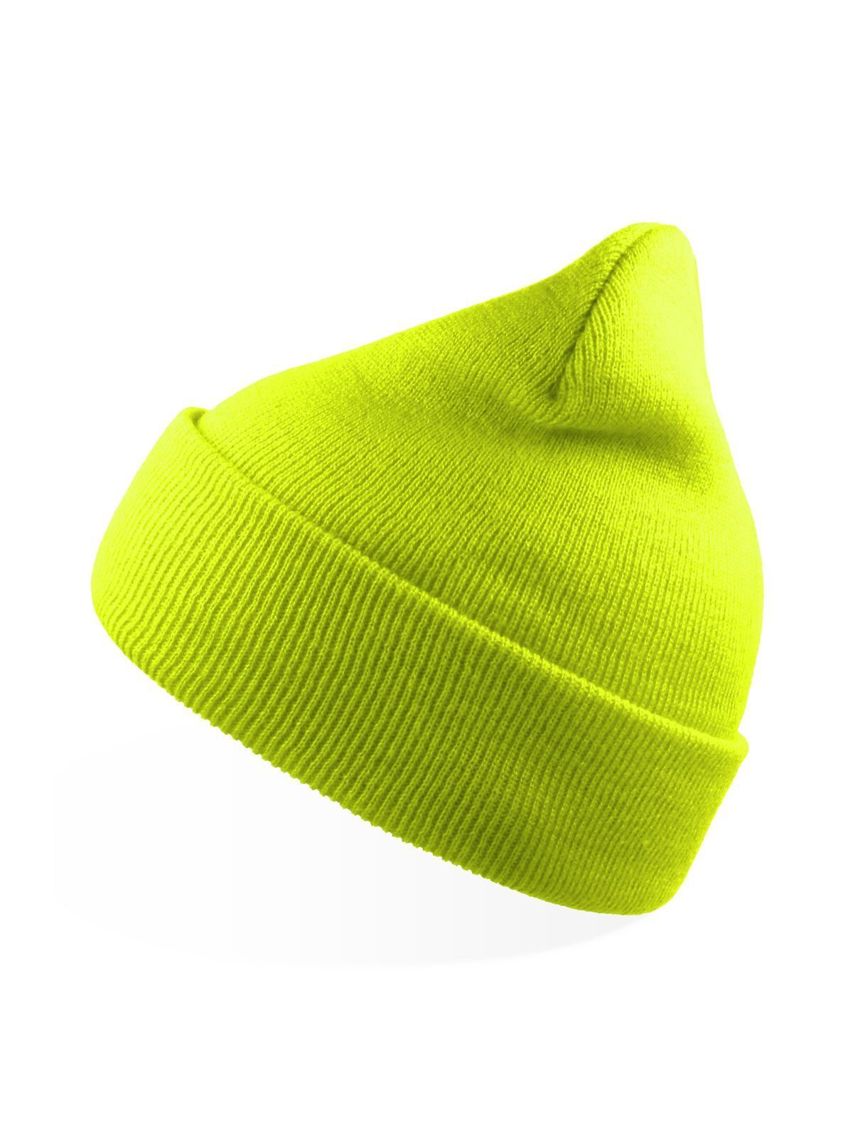 Beanies Wind-S yellow fluo bestickbar und bedruckbar – LA1970