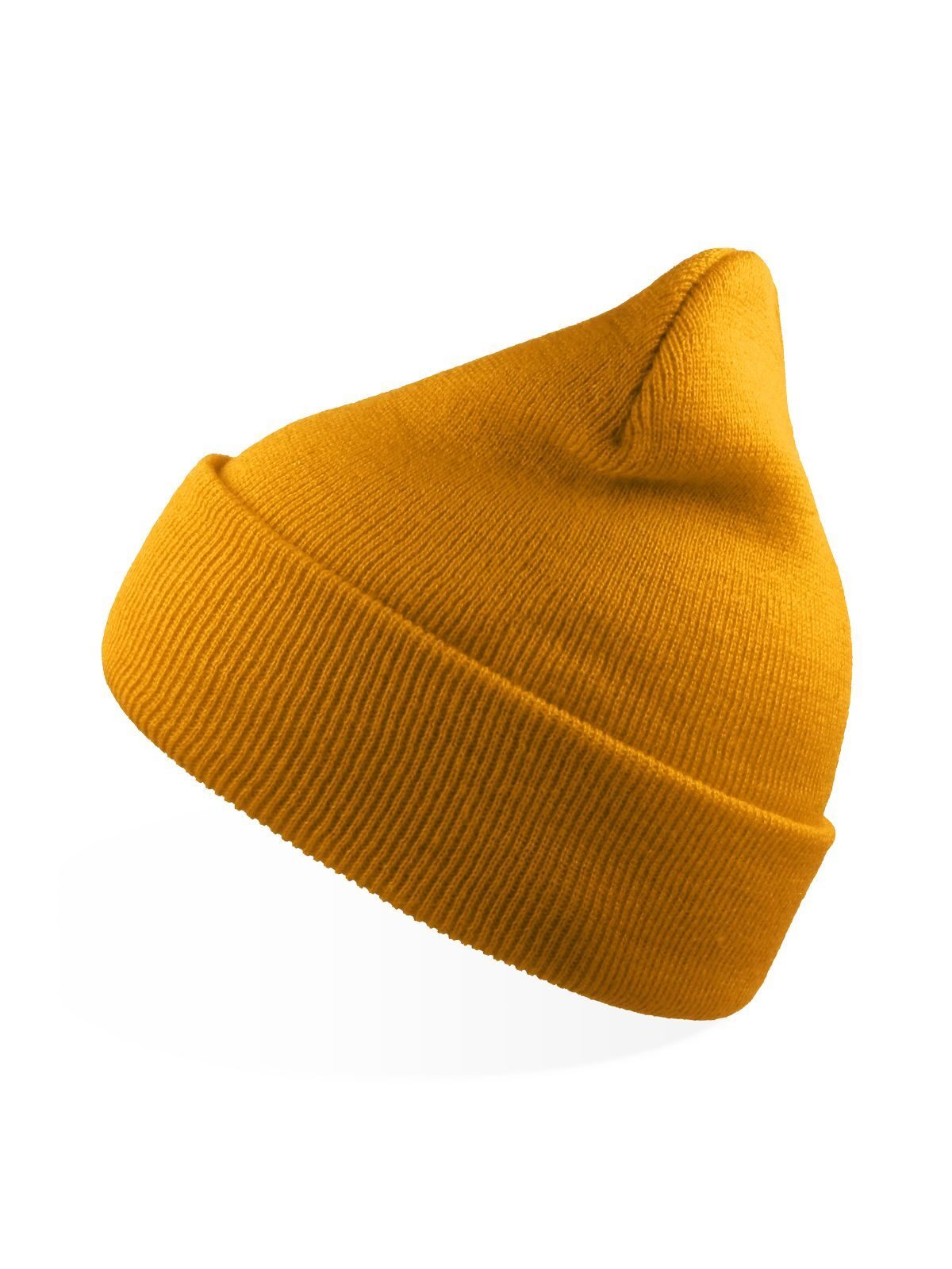 Beanies Wind-S Senfgelb bestickbar und bedruckbar – LA1970