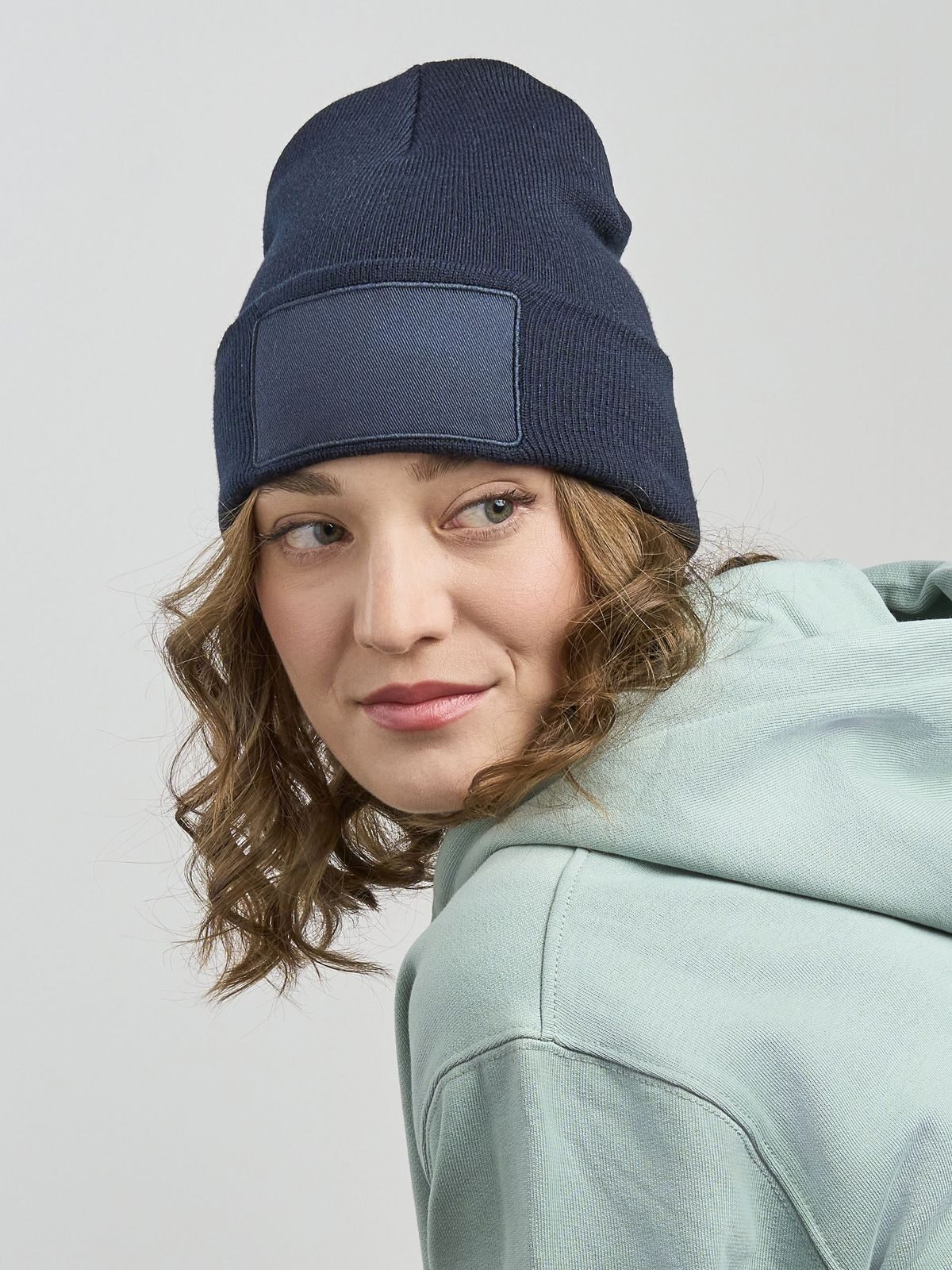 Beanies Wind-S With Patch  bestickbar und bedruckbar – LA1970