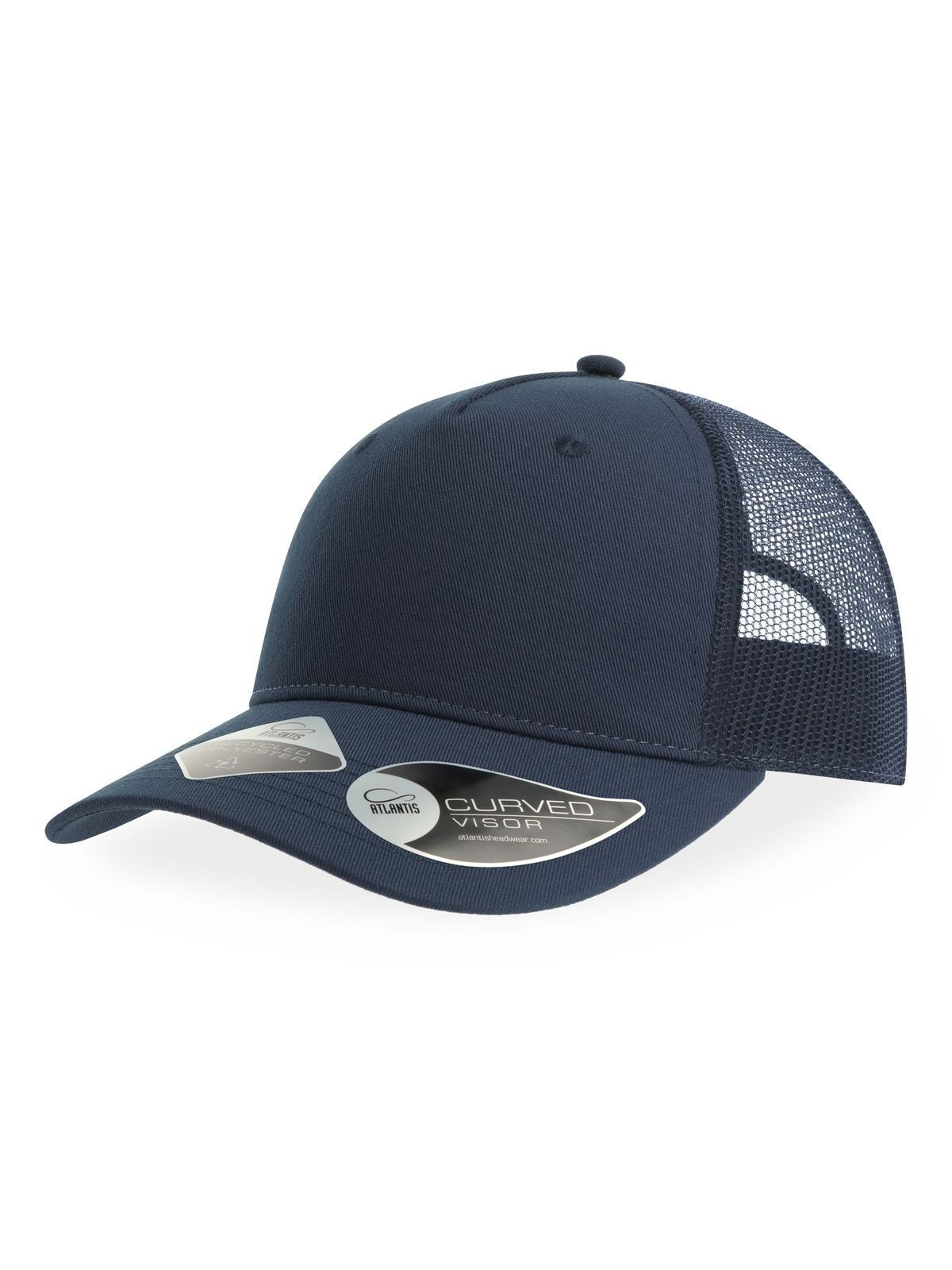 Trucker Caps Zion Marineblau-Marineblau bestickbar und bedruckbar – LA1970