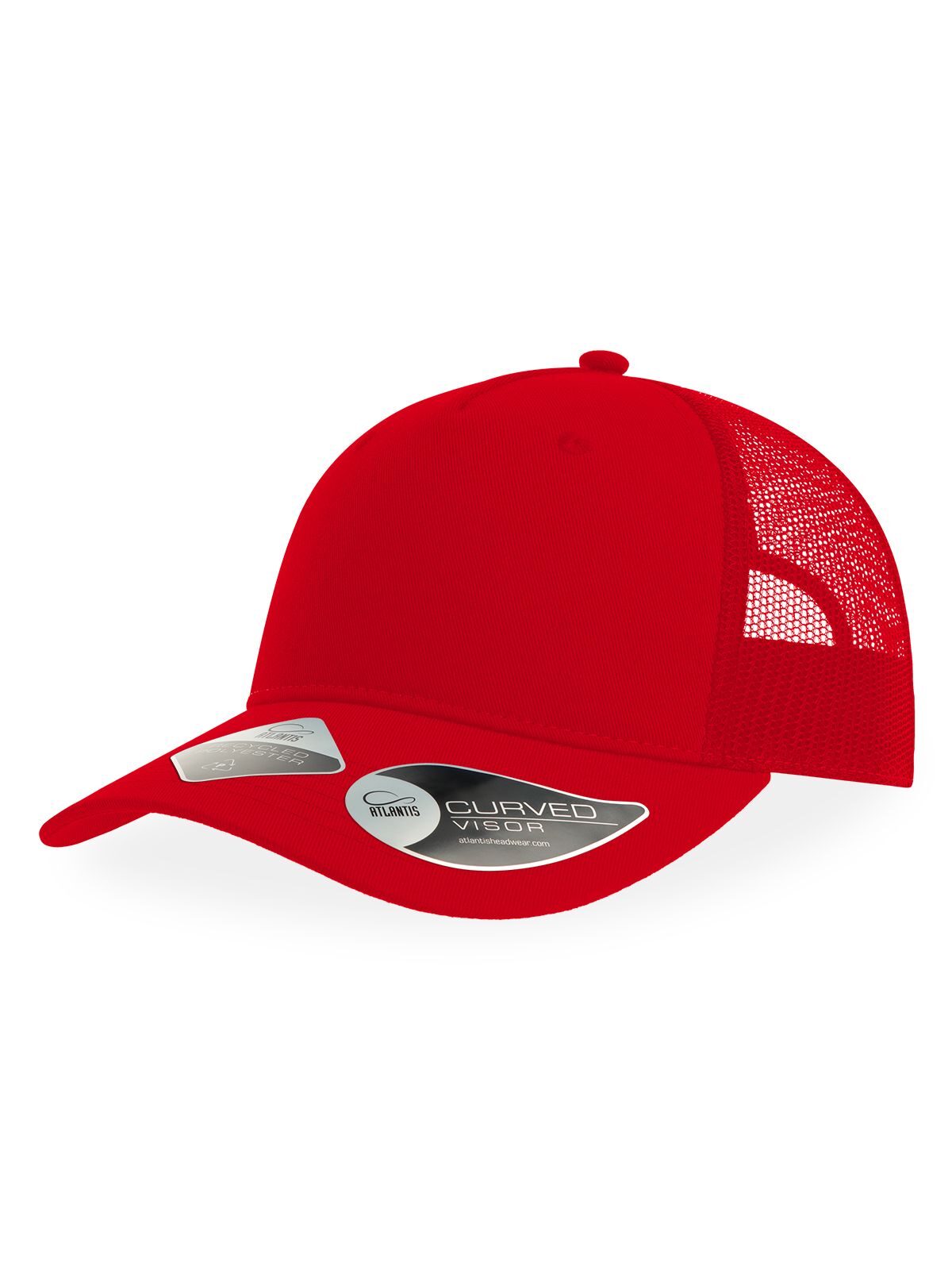 Trucker Caps Zion Rot-Rot bestickbar und bedruckbar – LA1970