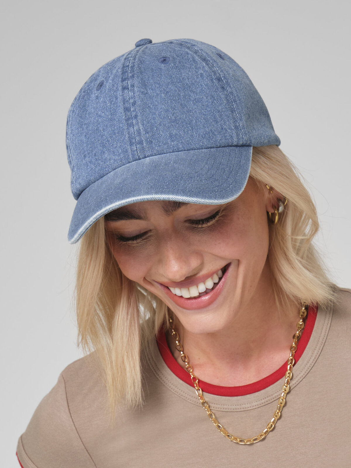 Baseball Caps DENIM CAP  bestickbar und bedruckbar – LA1970