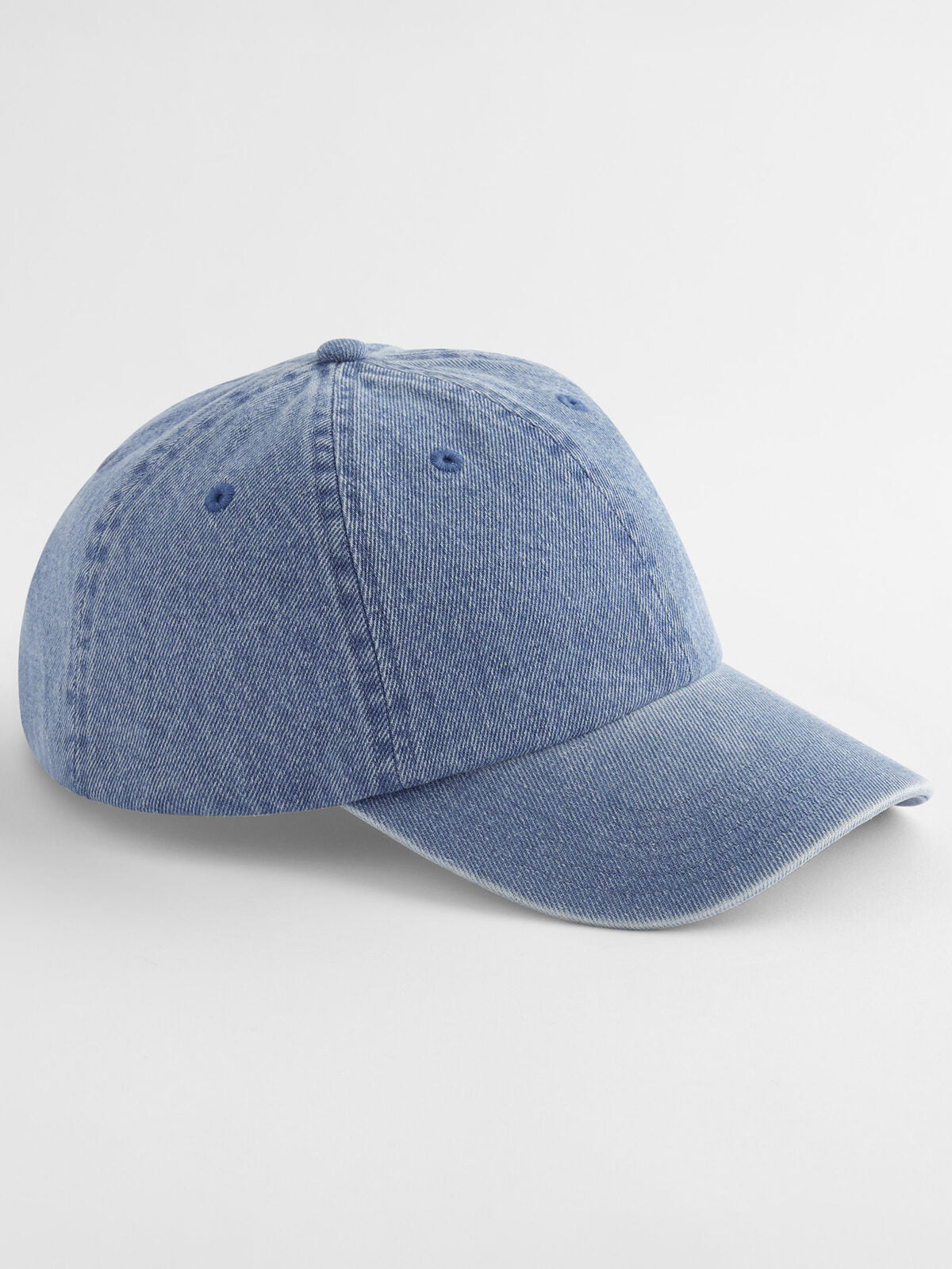 Baseball Caps DENIM CAP mid blue bestickbar und bedruckbar – LA1970