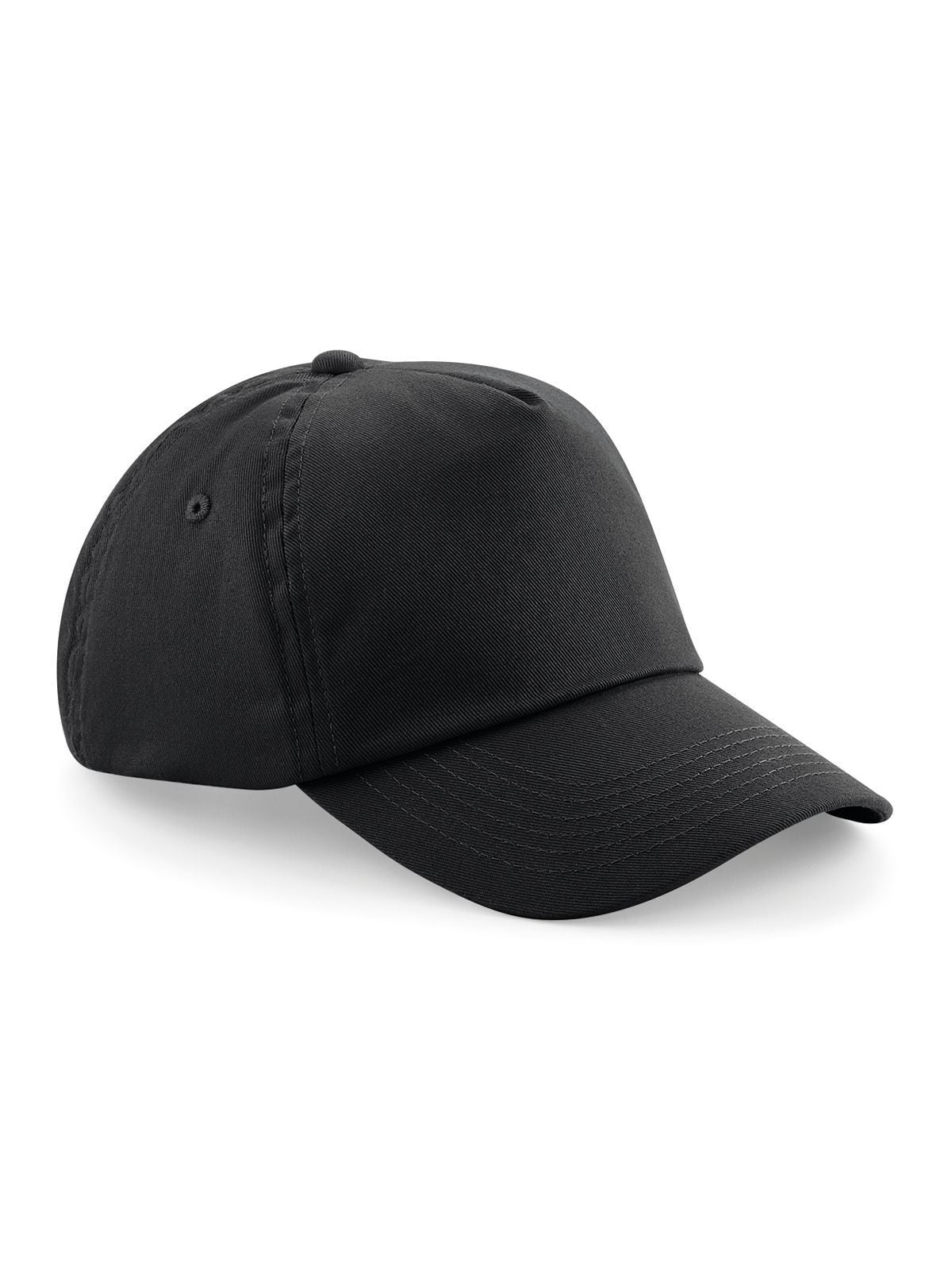 Baseball Caps Junior Original 5 Panel Cap Schwarz bestickbar und bedruckbar – LA1970