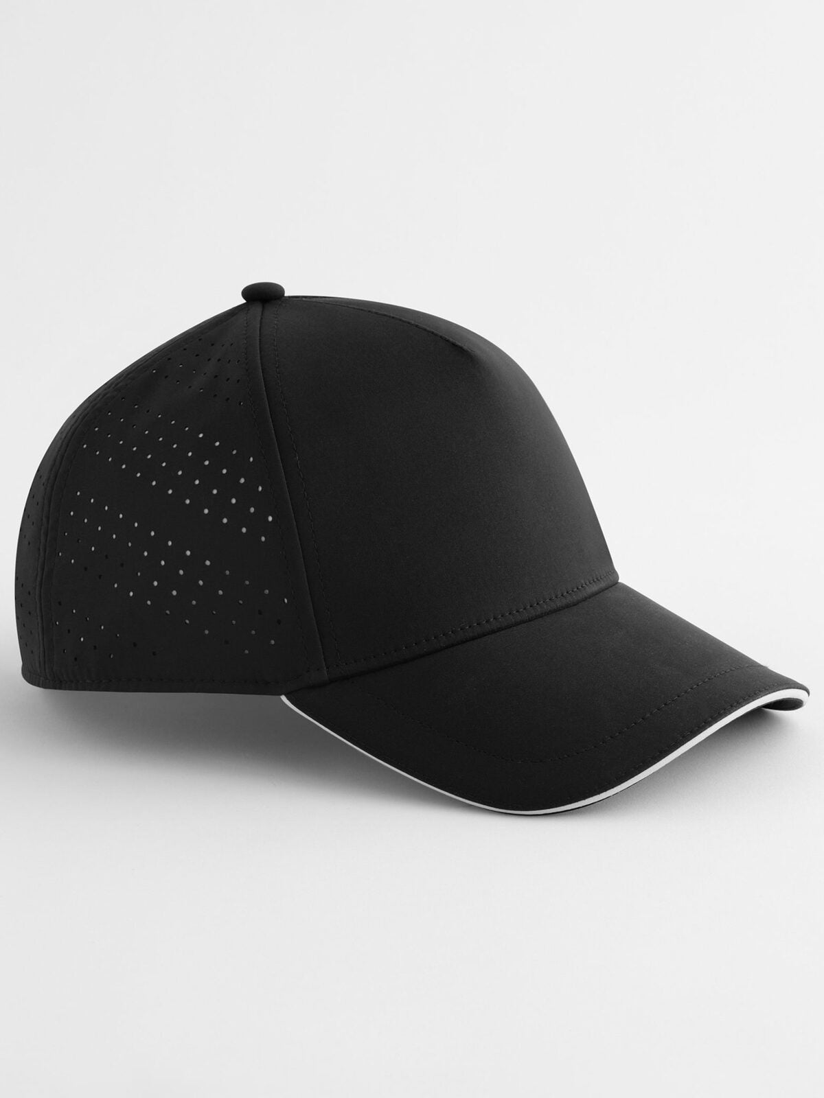 Baseball Caps ACCELERATE CAP Schwarz/Weiß bestickbar und bedruckbar – LA1970