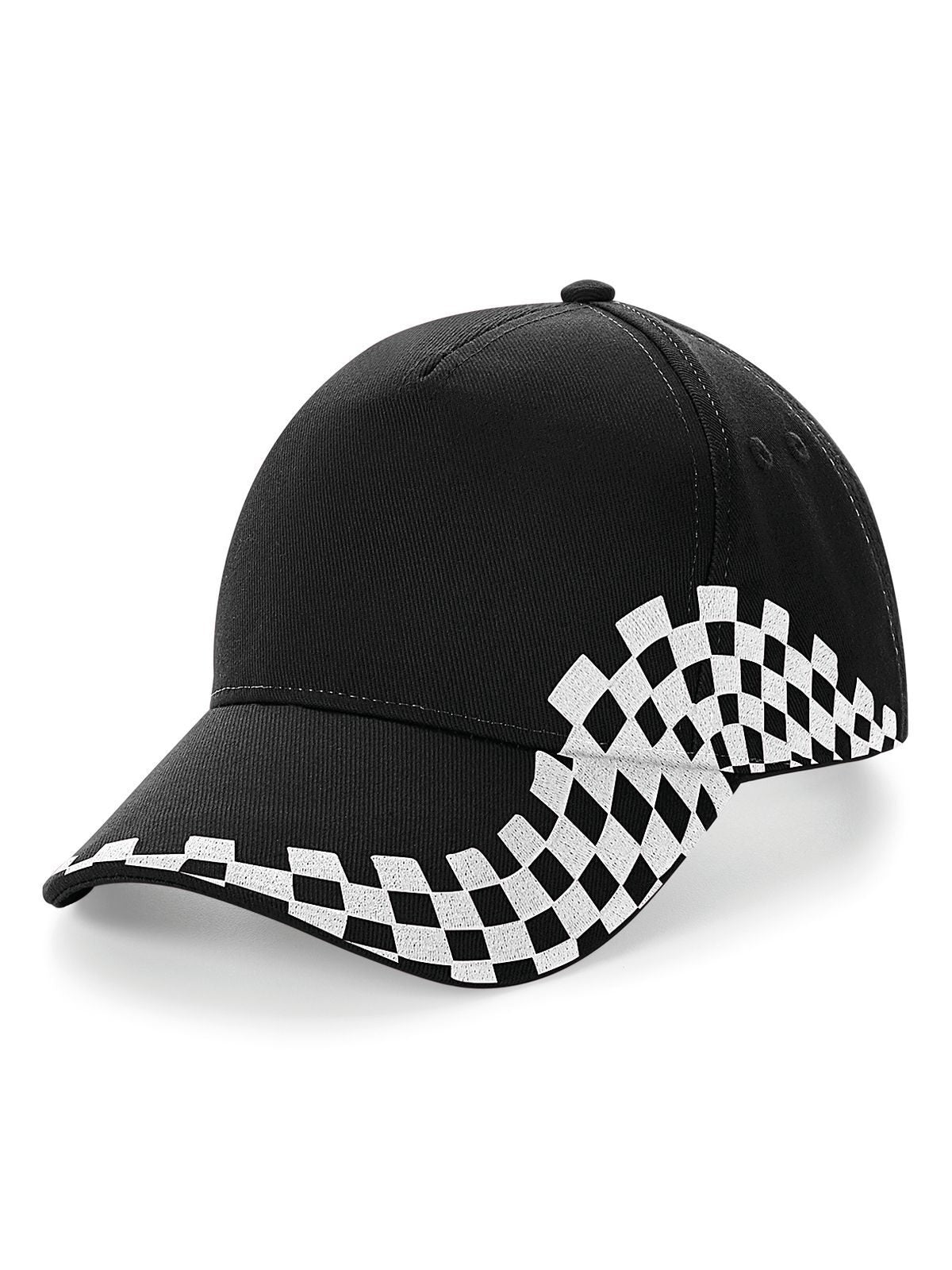 Baseball Caps Grand Prix Cap Schwarz bestickbar und bedruckbar – LA1970