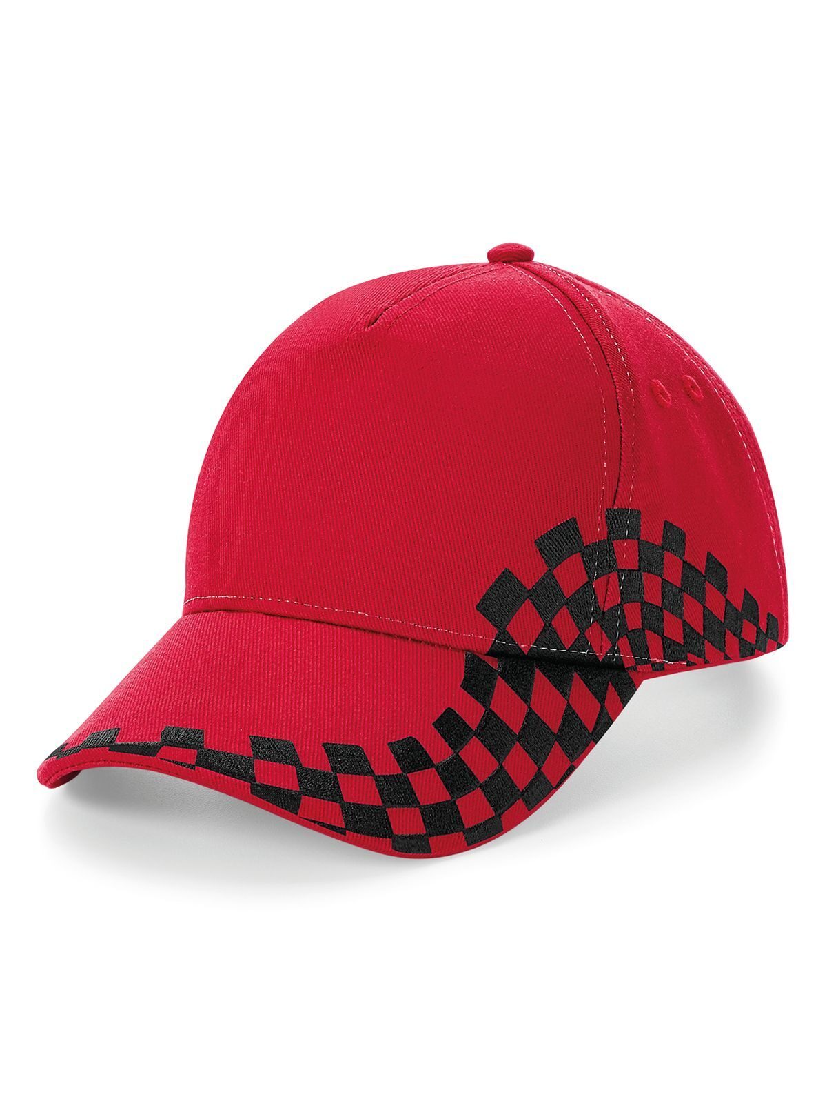 Baseball Caps Grand Prix Cap classic Rot bestickbar und bedruckbar – LA1970