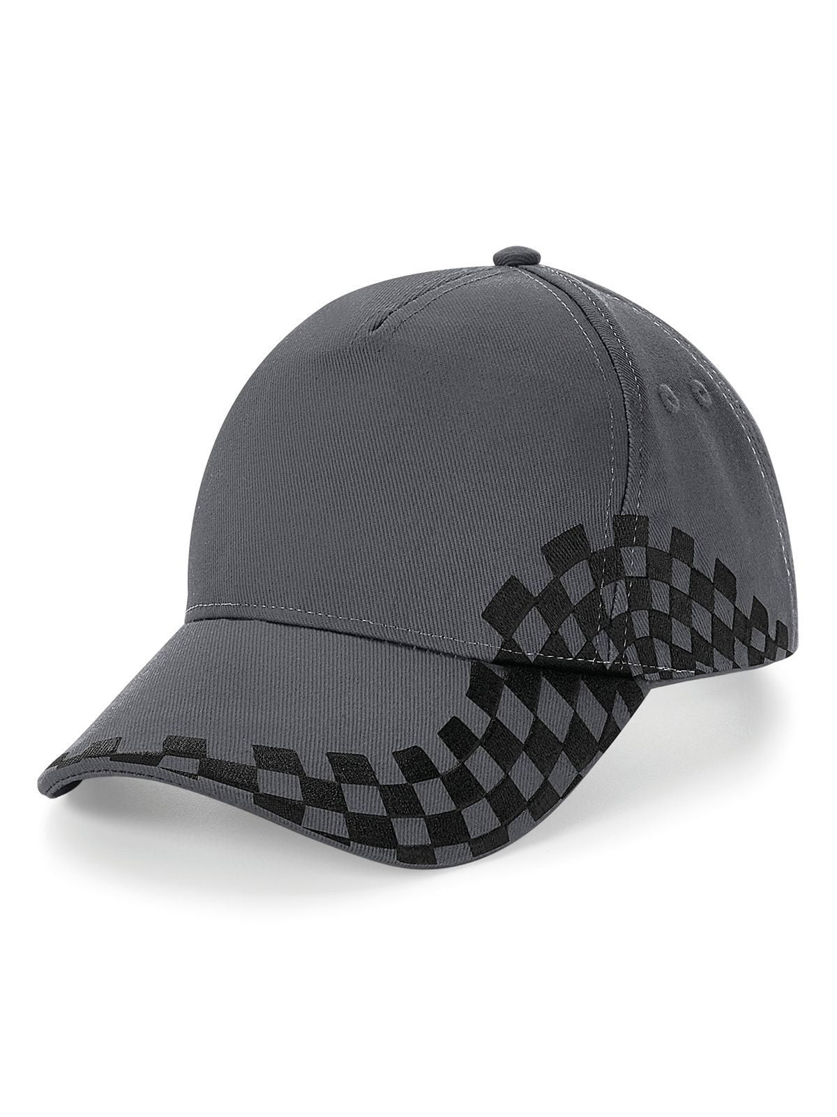 Baseball Caps Grand Prix Cap graphite Grau bestickbar und bedruckbar – LA1970