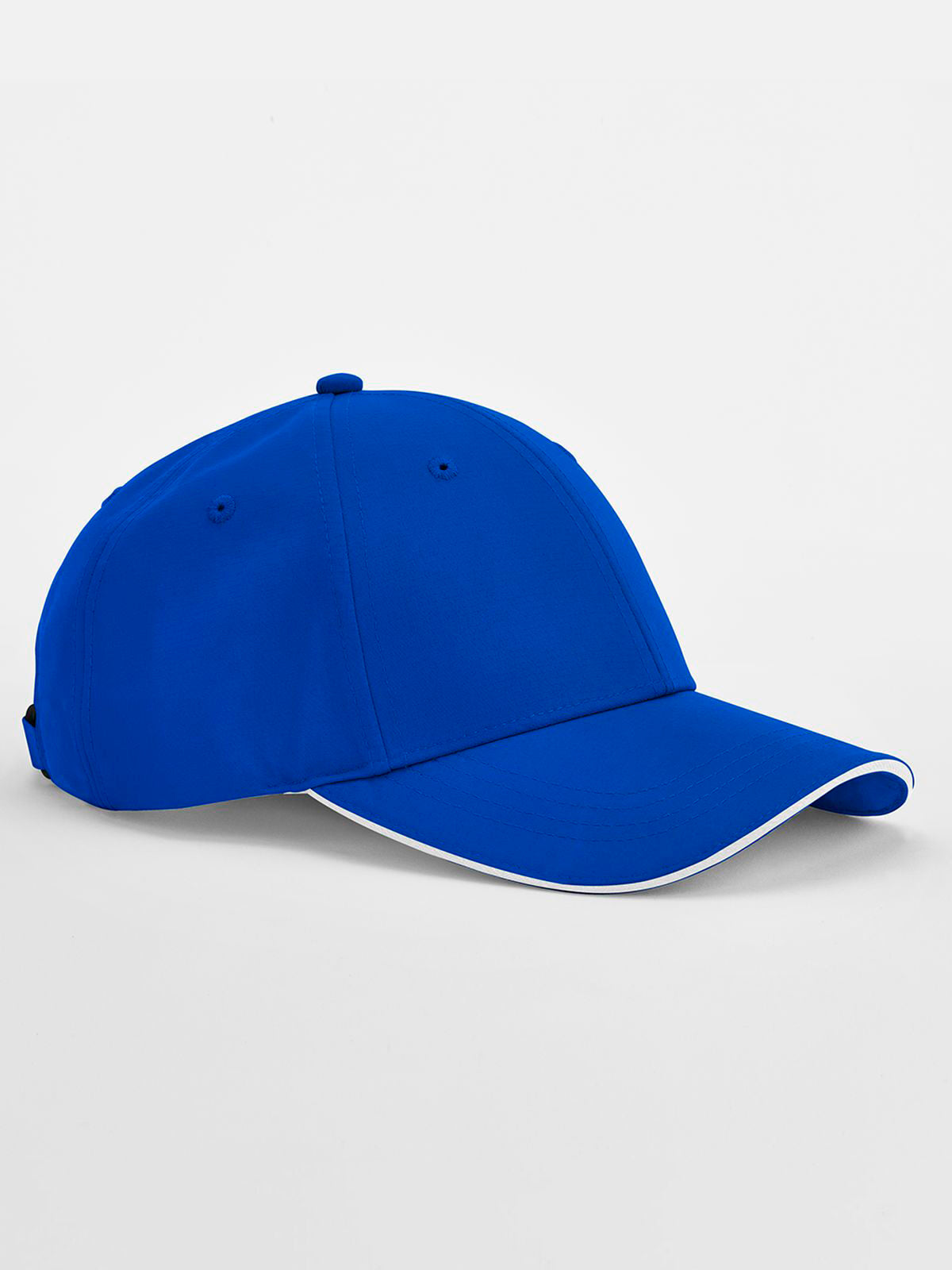 Baseball Caps Team Sports-Tech Cap bright Royalblaublau/Weiß bestickbar und bedruckbar – LA1970