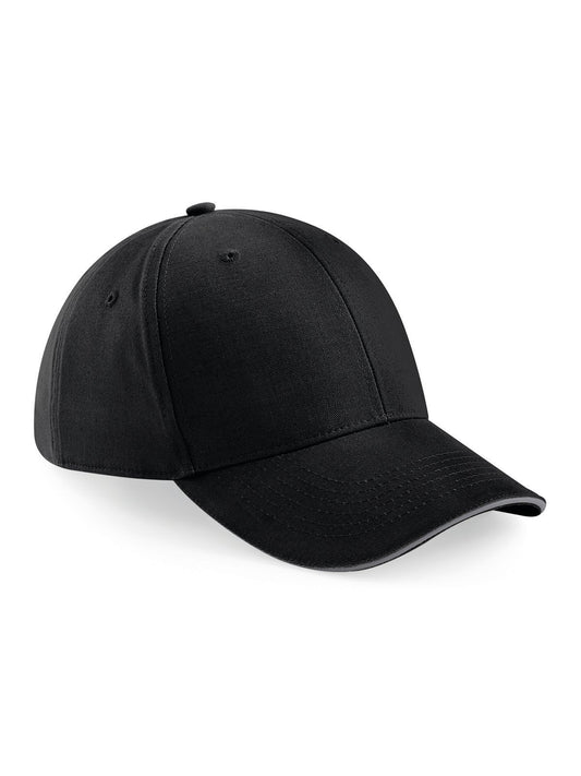 Baseball Caps Athleisure 6 Panel Cap Schwarz/graphite Grau bestickbar und bedruckbar – LA1970