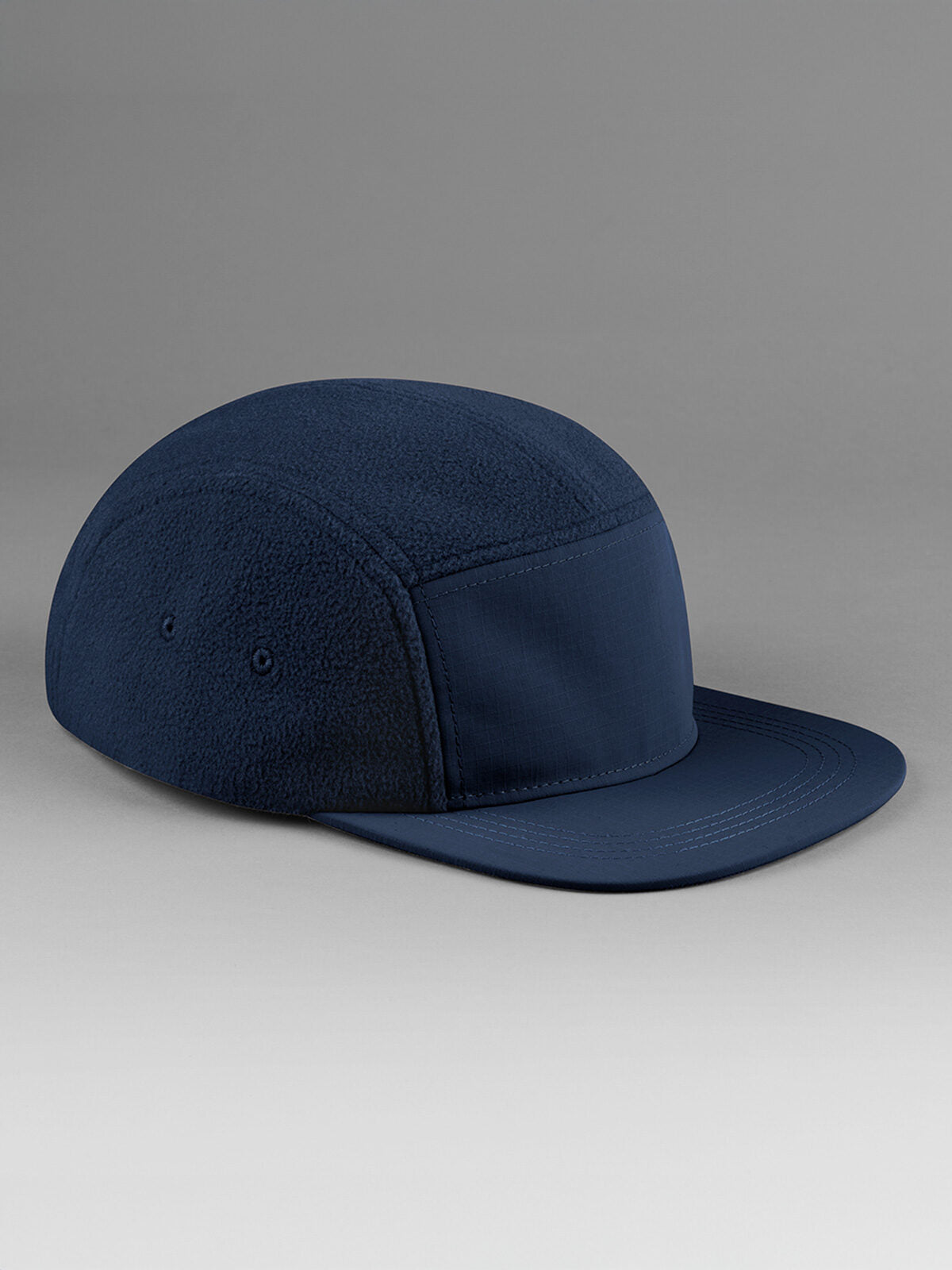 Baseball Caps Recycled Fleece Outdoor Camper Cap Marineblau bestickbar und bedruckbar – LA1970