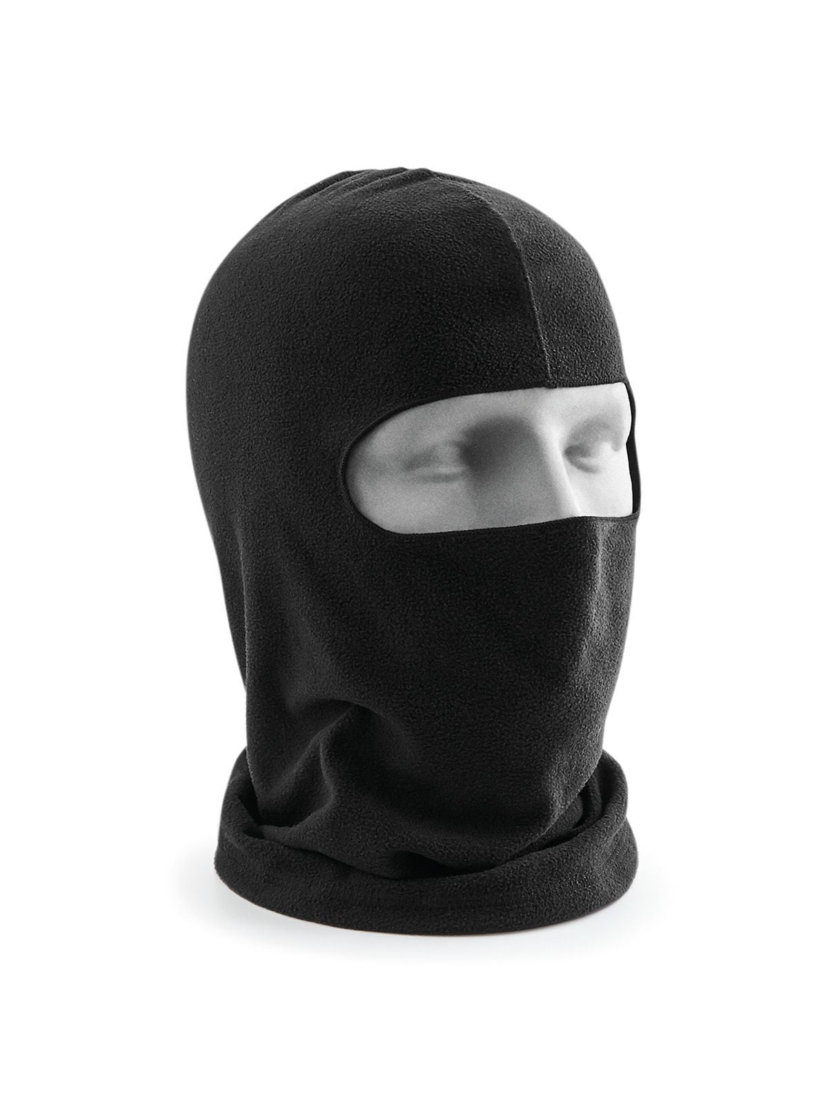 Beanies Microfleece Balaclava Schwarz bestickbar und bedruckbar – LA1970