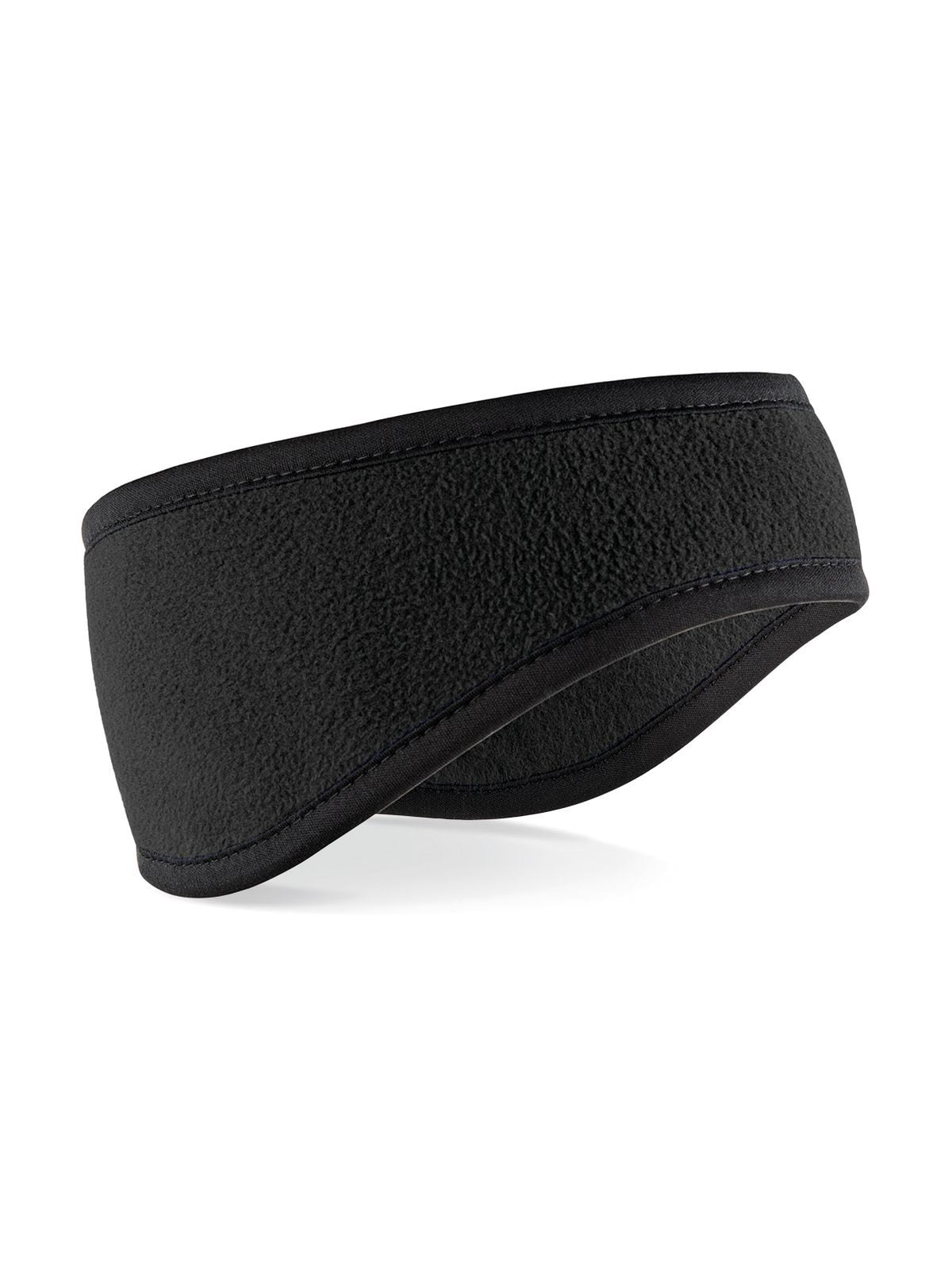 Headbands Suprafleece Aspen Headband Schwarz bestickbar und bedruckbar – LA1970