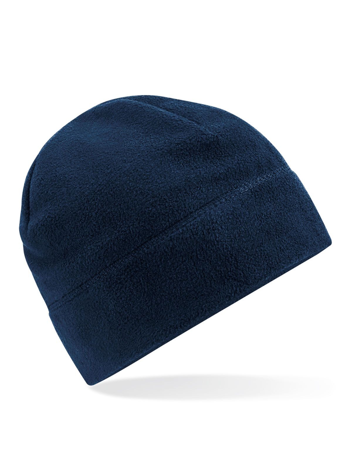 Beanies Recycled Fleece Pull-On Beanie Französisch Marineblau bestickbar und bedruckbar – LA1970
