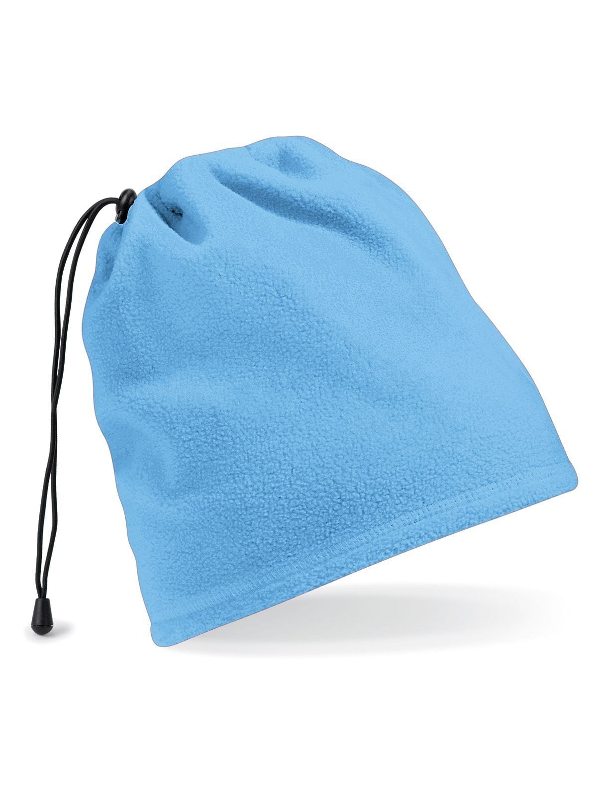 Suprafleece Snood/Hat combo Schal / Handschuhe – Beechfield – Farbe Hellblau – individuell veredelbar