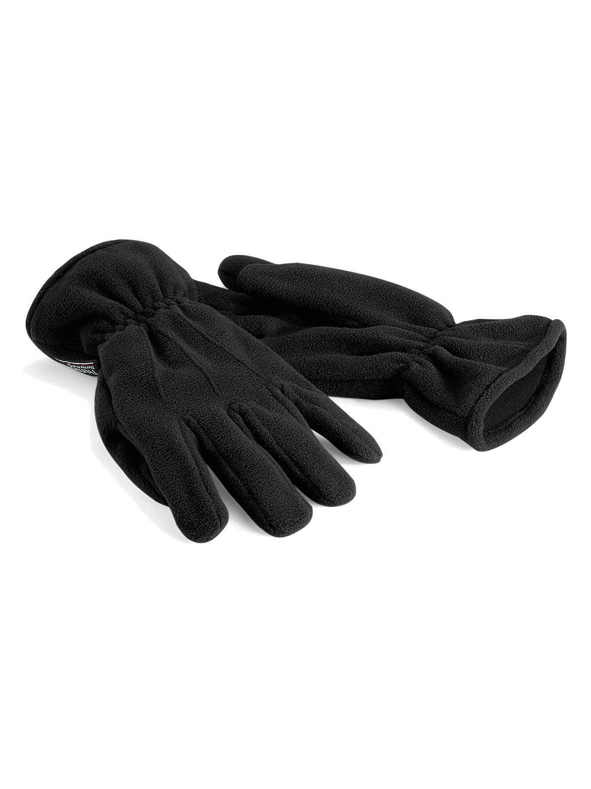 Suprafleece Thinsulate Gloves Schal / Handschuhe – Beechfield – Farbe Schwarz – individuell veredelbar