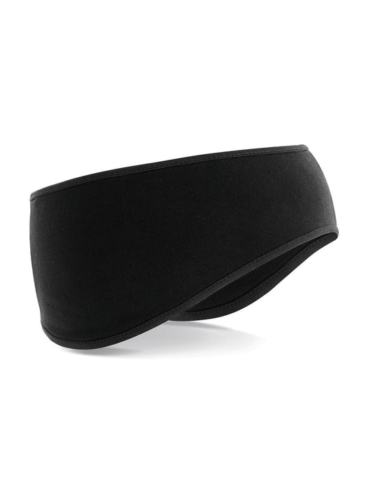 Stirnband Softshell Sports Tech Headband in Schwarz – individuell veredelbar | LA1970