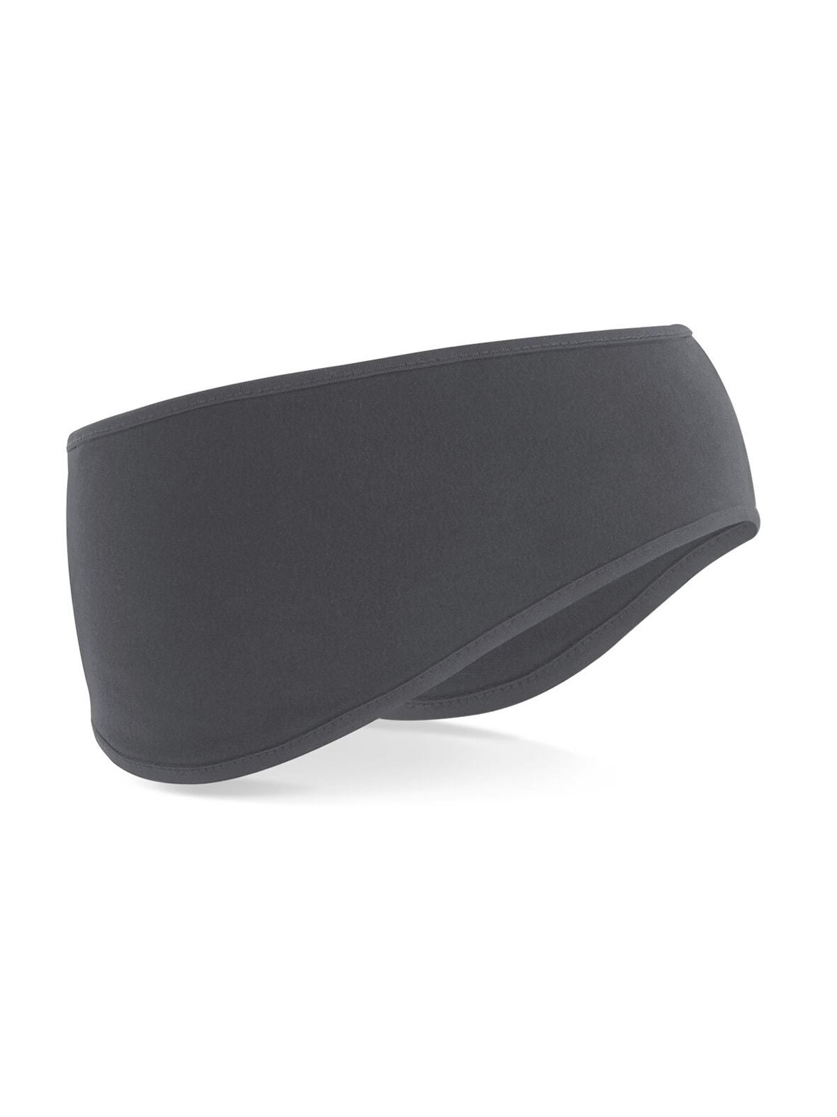 Headbands Softshell Sports Tech Headband graphite Grau bestickbar und bedruckbar – LA1970