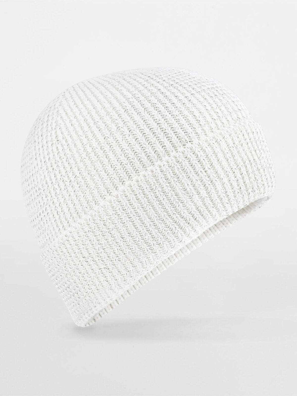 Beanies Berretto riflettente Streetlite Weiß bestickbar und bedruckbar – LA1970