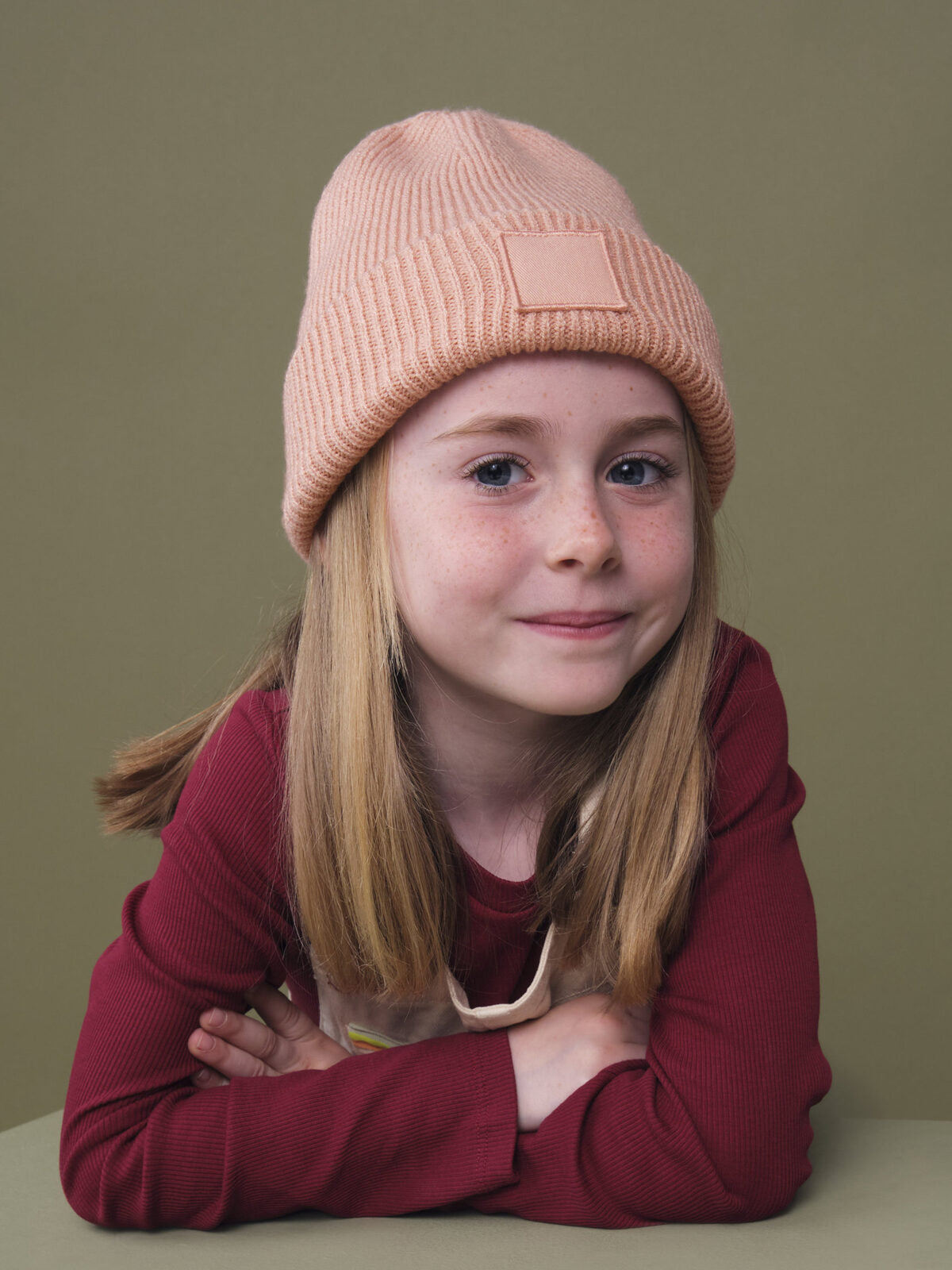 Beanies Berretto con risvolto per bambini  bestickbar und bedruckbar – LA1970