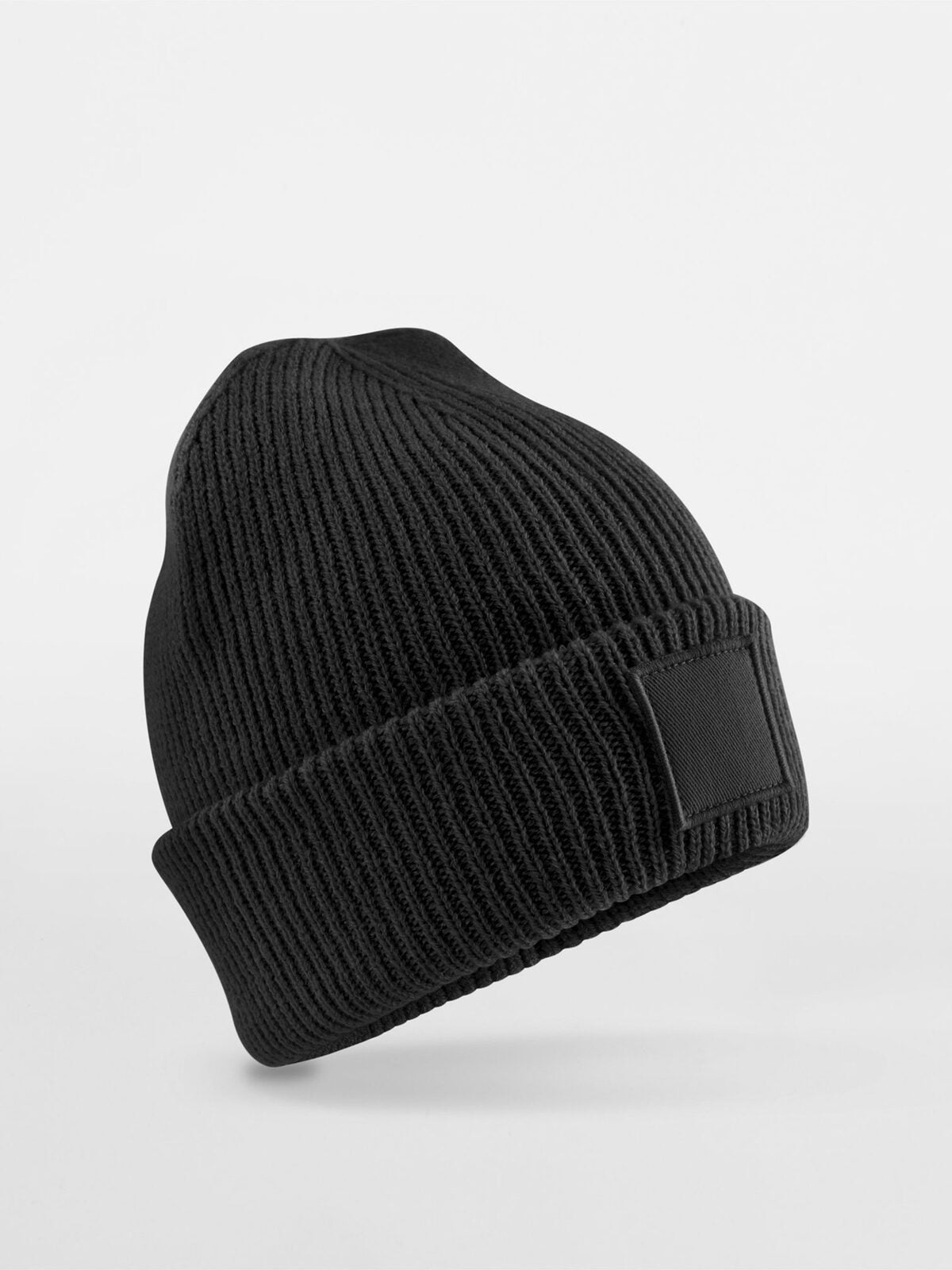 Beanies Berretto con risvolto per bambini Schwarz bestickbar und bedruckbar – LA1970