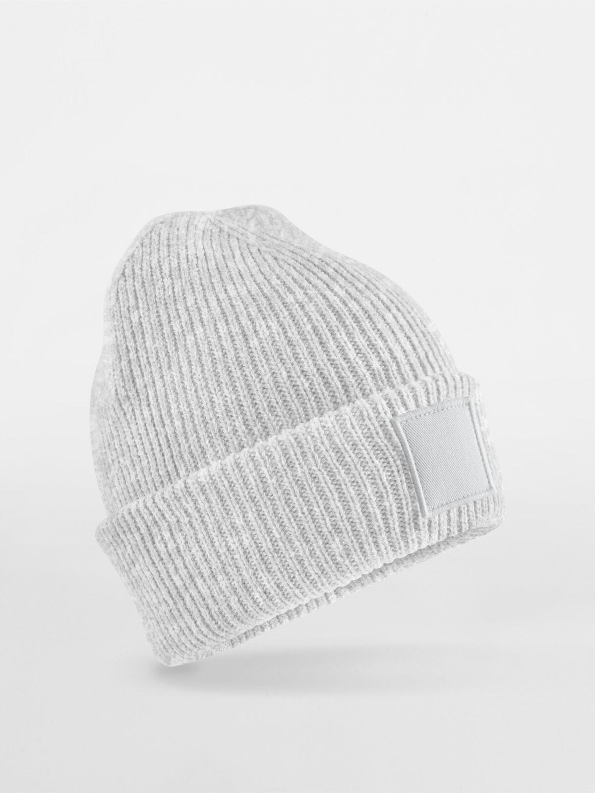 Beanies Berretto con risvolto per bambini cloud Grau bestickbar und bedruckbar – LA1970