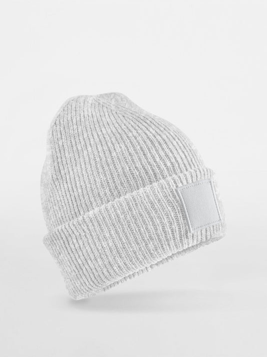 Beanies Berretto con risvolto per bambini cloud Grau bestickbar und bedruckbar – LA1970