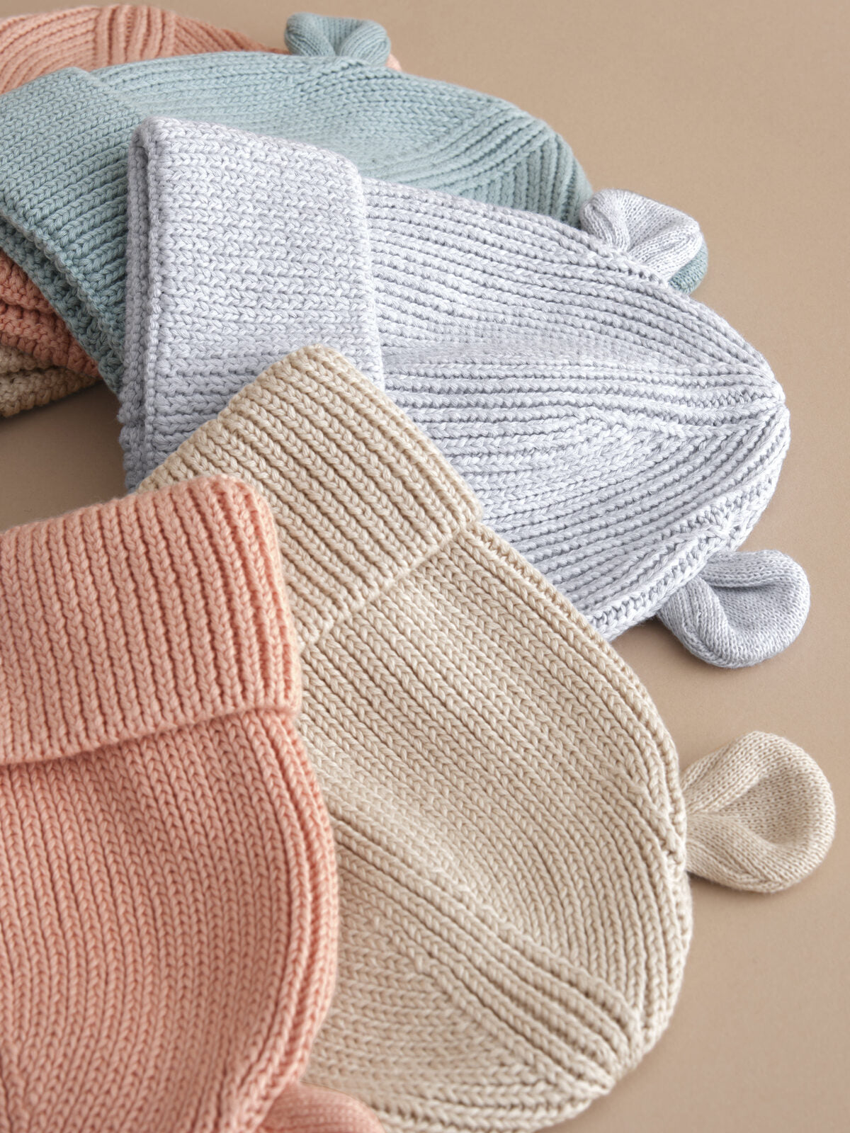 Beanies Berretto a forma di orsetto  bestickbar und bedruckbar – LA1970