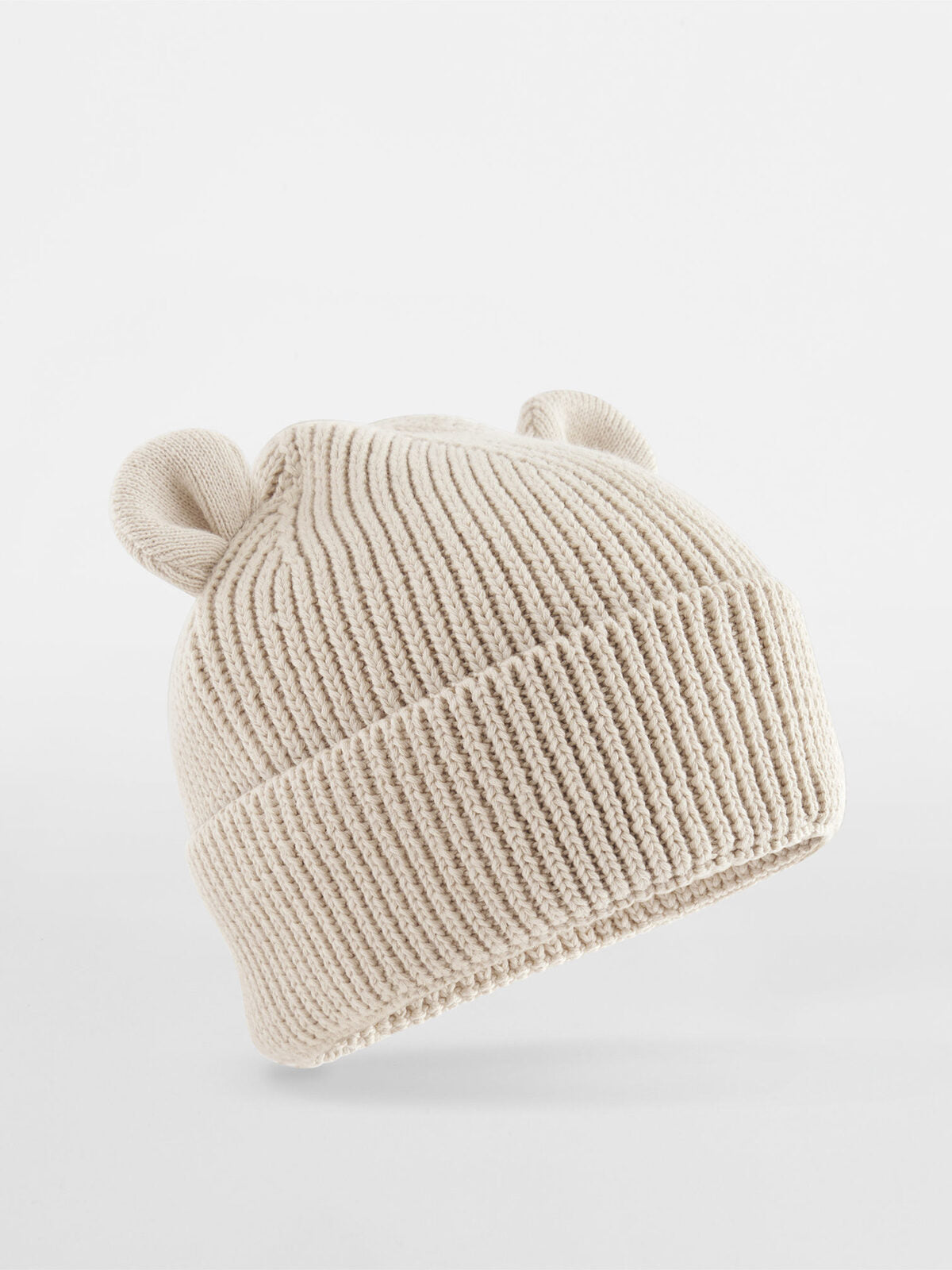 Beanies Berretto a forma di orsetto almond bestickbar und bedruckbar – LA1970