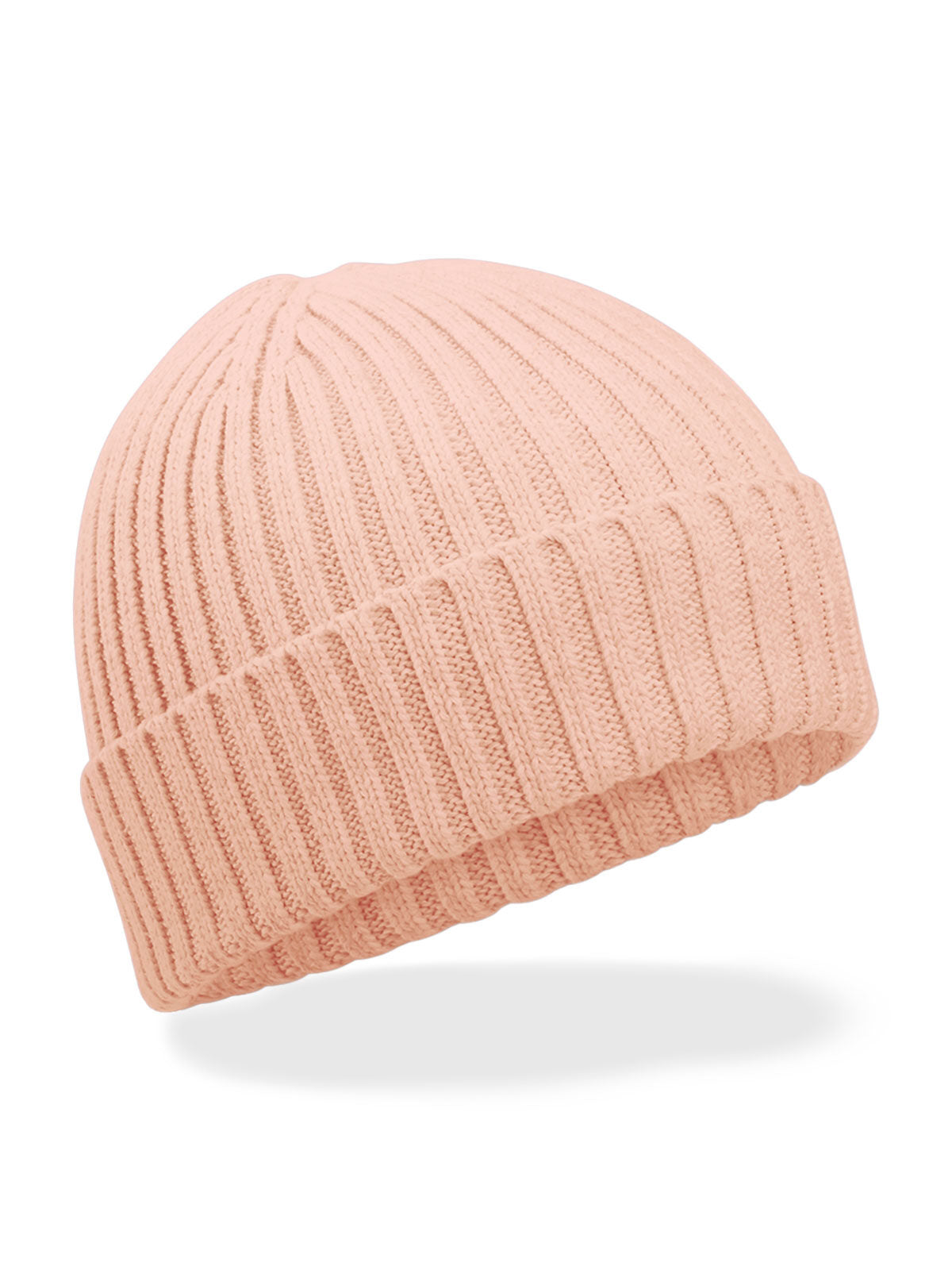 Beanies Organic Cotton Kids Beanie peach bestickbar und bedruckbar – LA1970