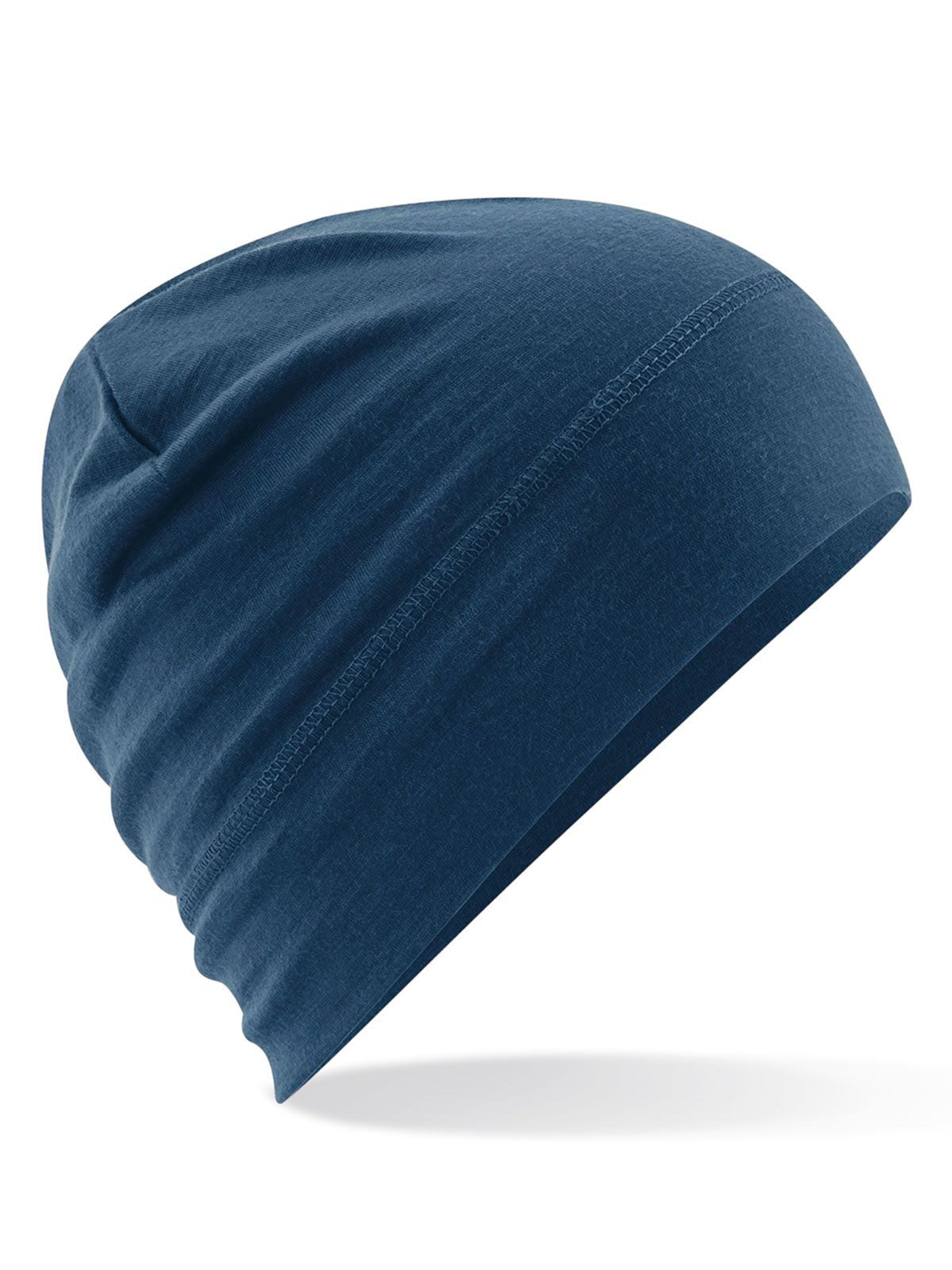 Beanies Merino Beanie Steel Blue bestickbar und bedruckbar – LA1970